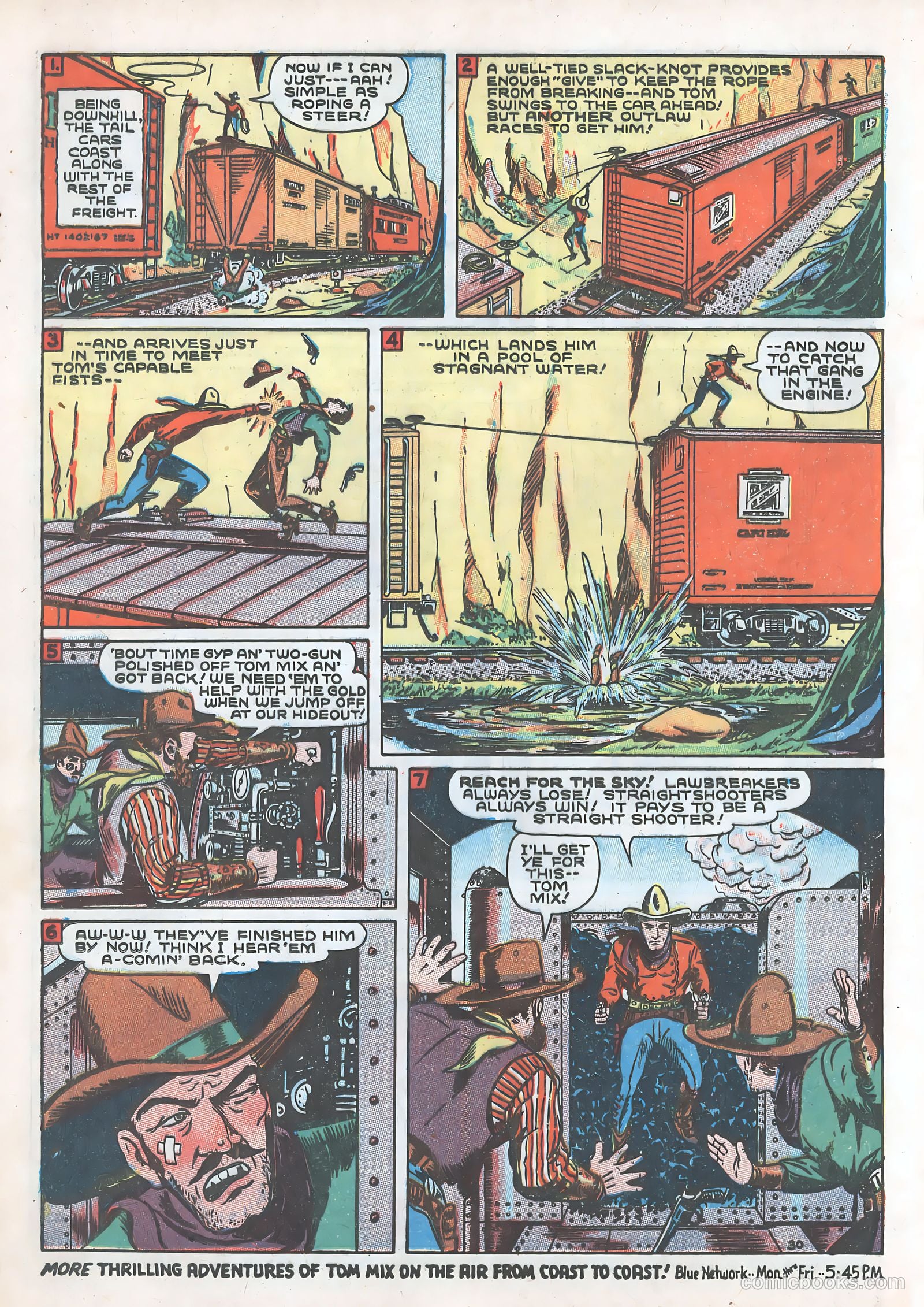 Tom Mix Comics #1 (1940) — page 30 of 34