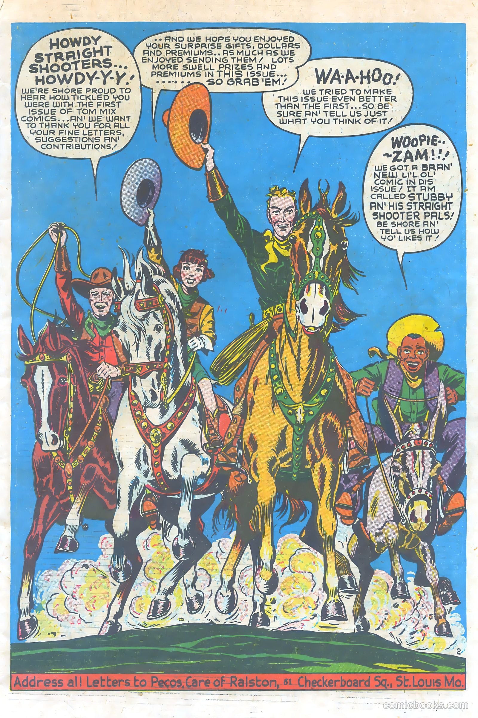 Tom Mix Comics #2 (1940) — page 3 of 35