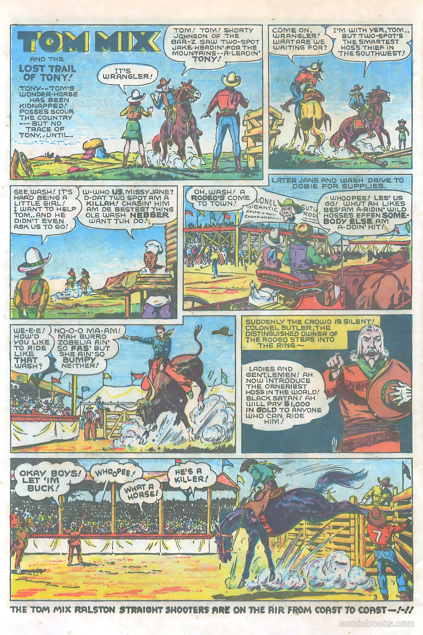 Tom Mix Comics #2 (1940) — page 4 of 35