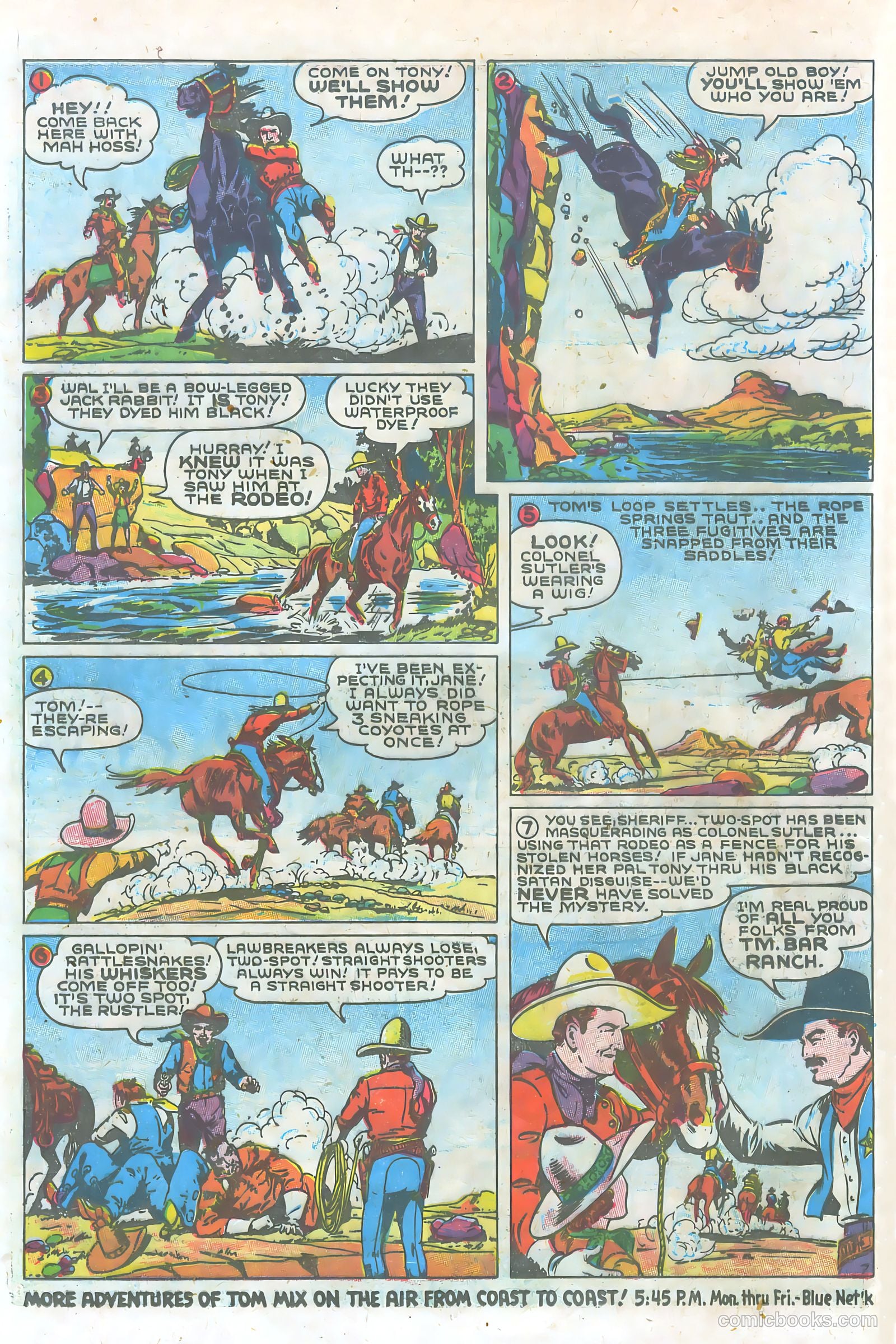 Tom Mix Comics #2 (1940) — page 8 of 35