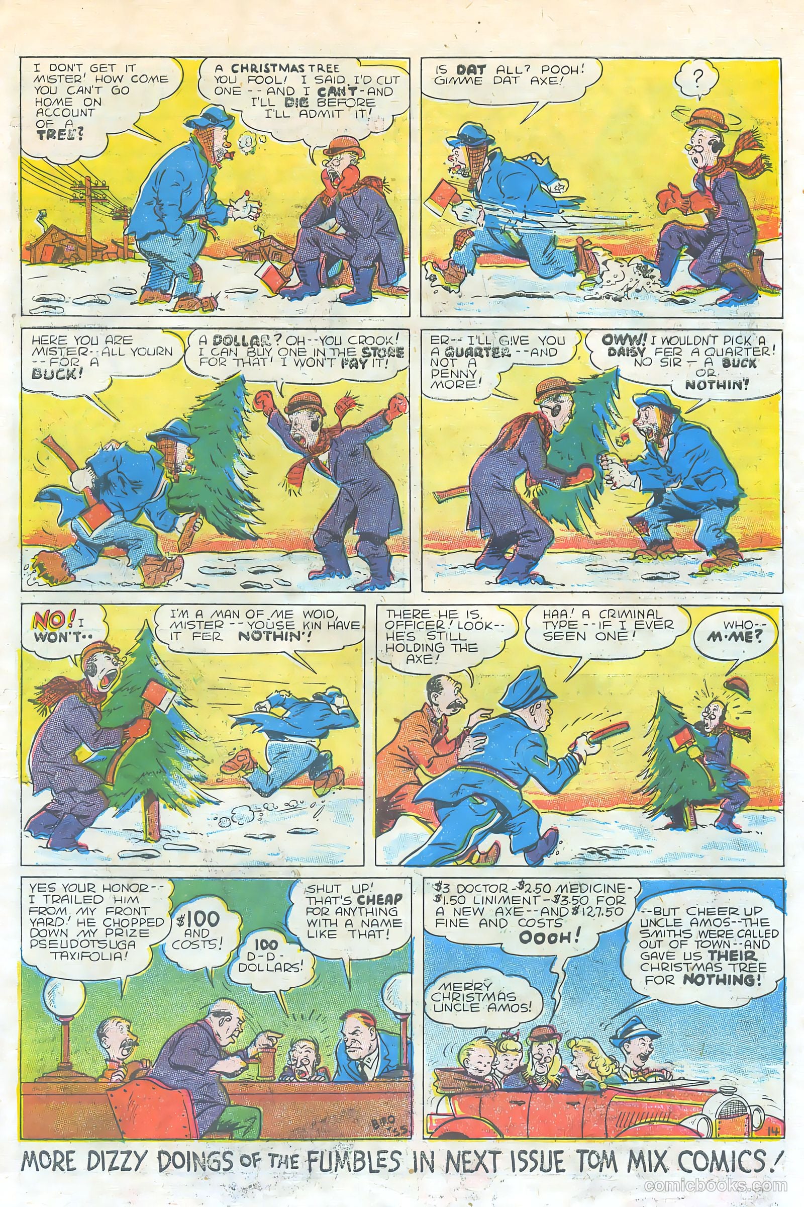 Tom Mix Comics #2 (1940) — page 15 of 35