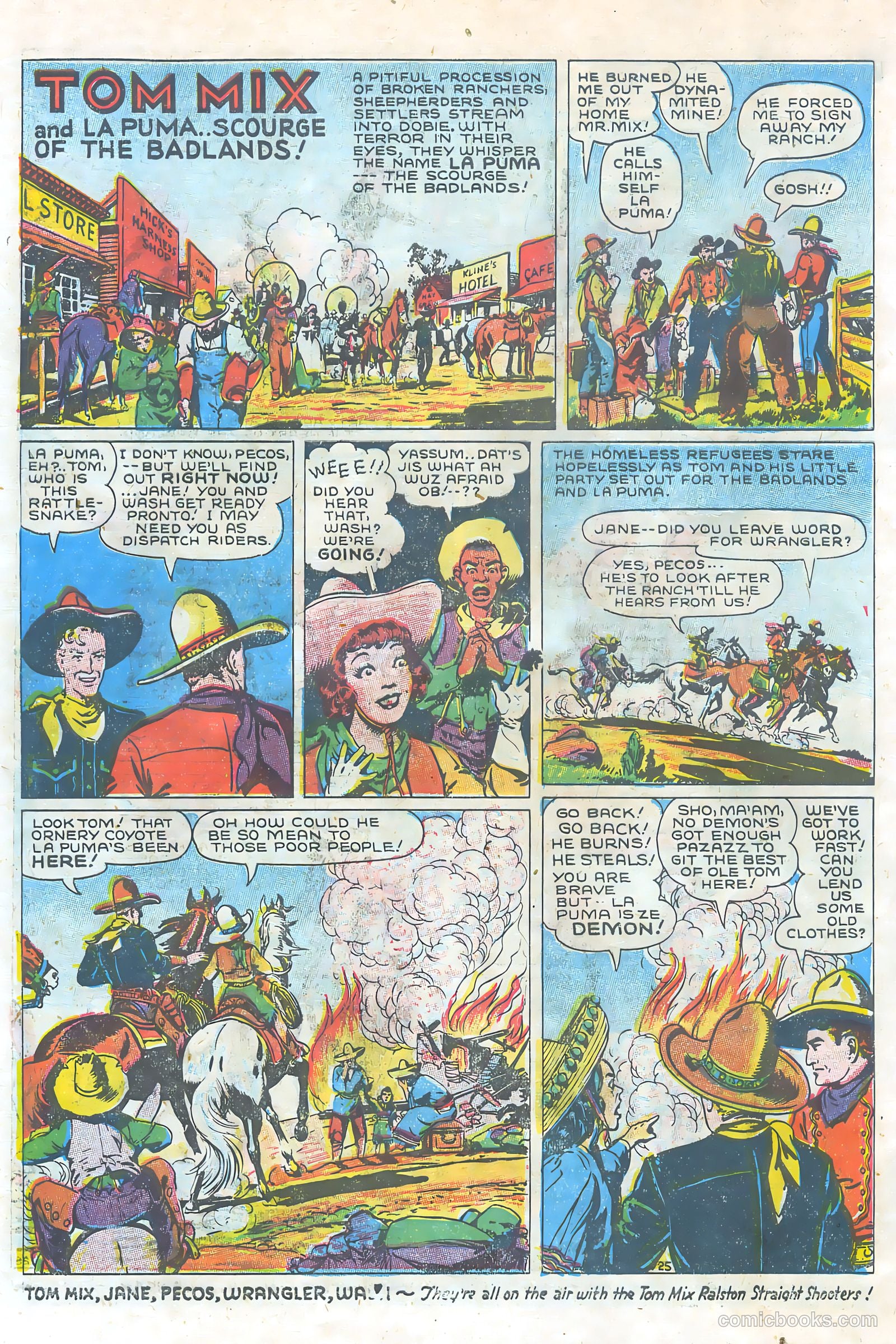 Tom Mix Comics #2 (1940) — page 25 of 35