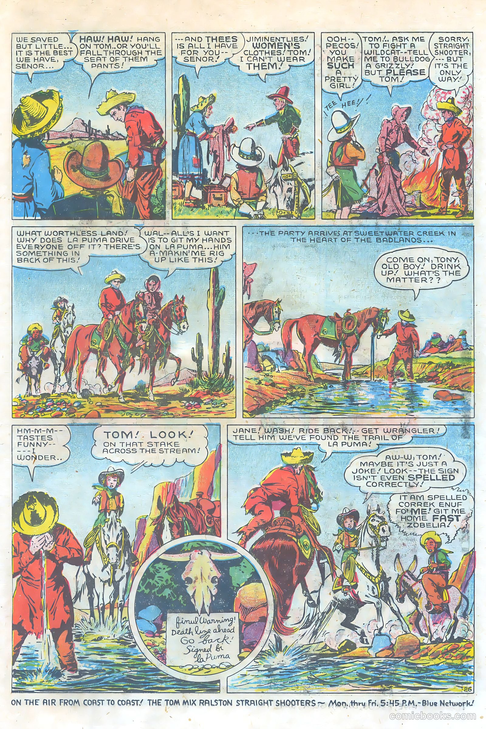 Tom Mix Comics #2 (1940) — page 26 of 35