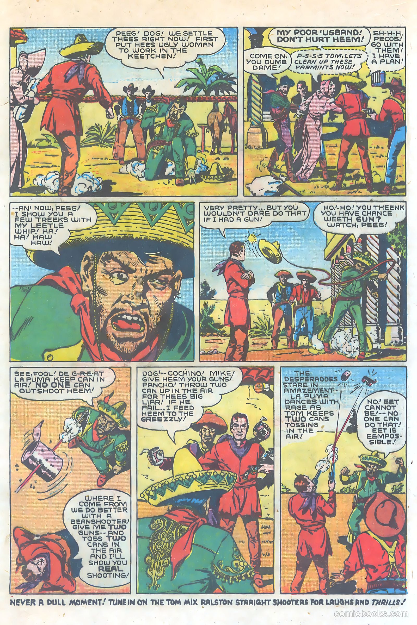 Tom Mix Comics #2 (1940) — page 28 of 35