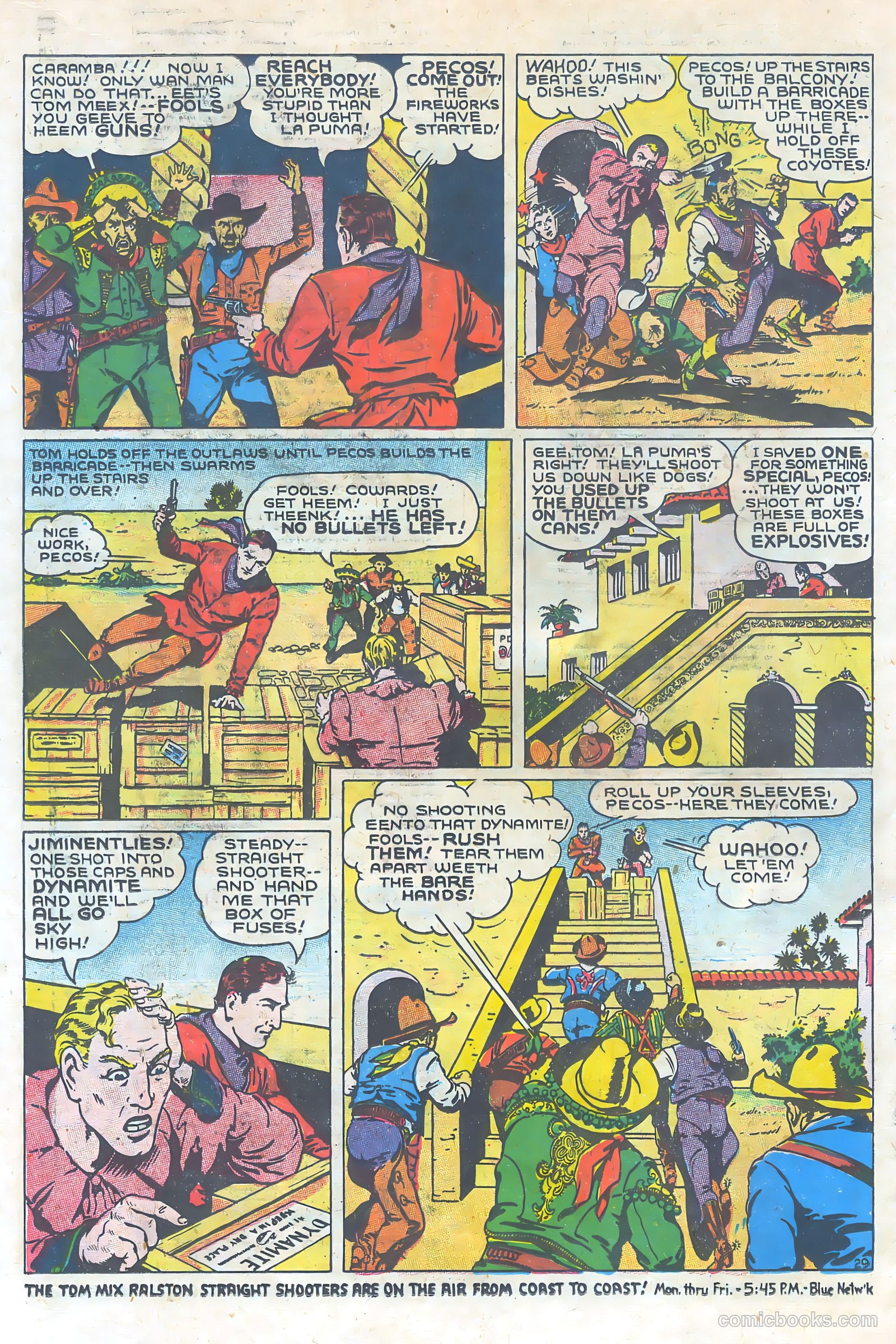 Tom Mix Comics #2 (1940) — page 29 of 35