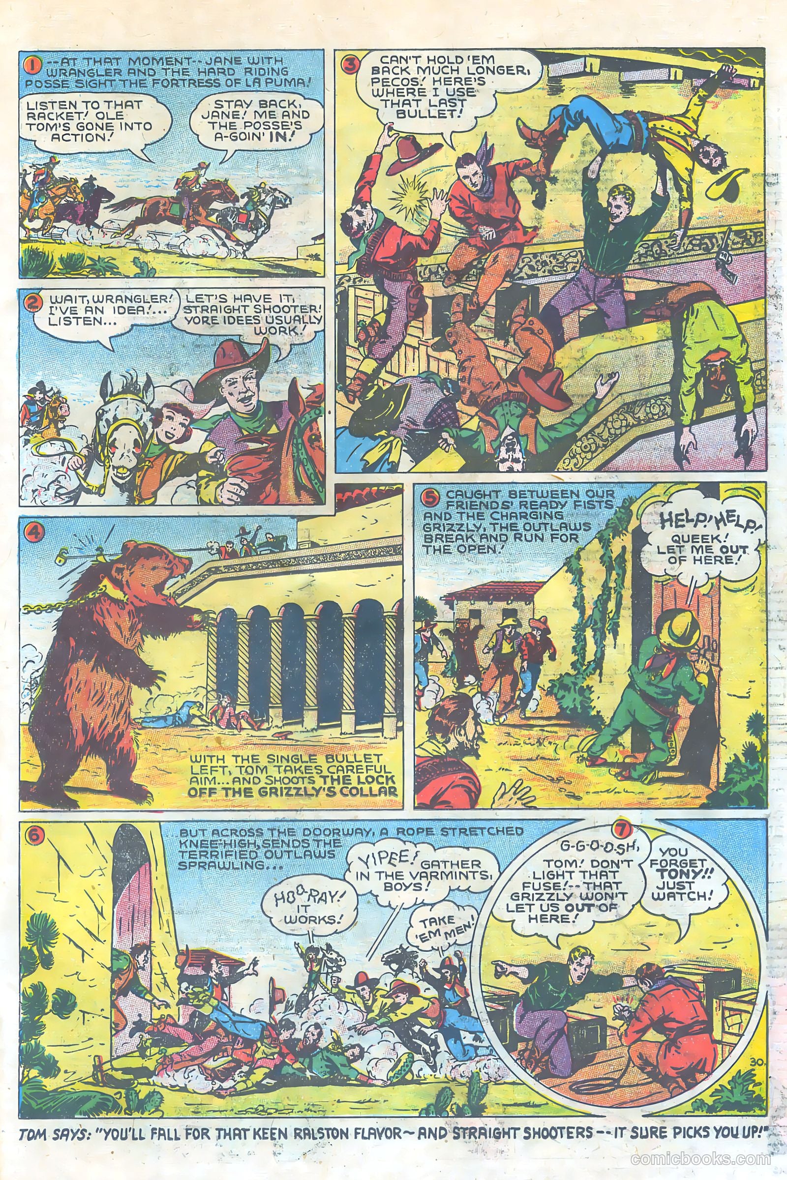 Tom Mix Comics #2 (1940) — page 30 of 35