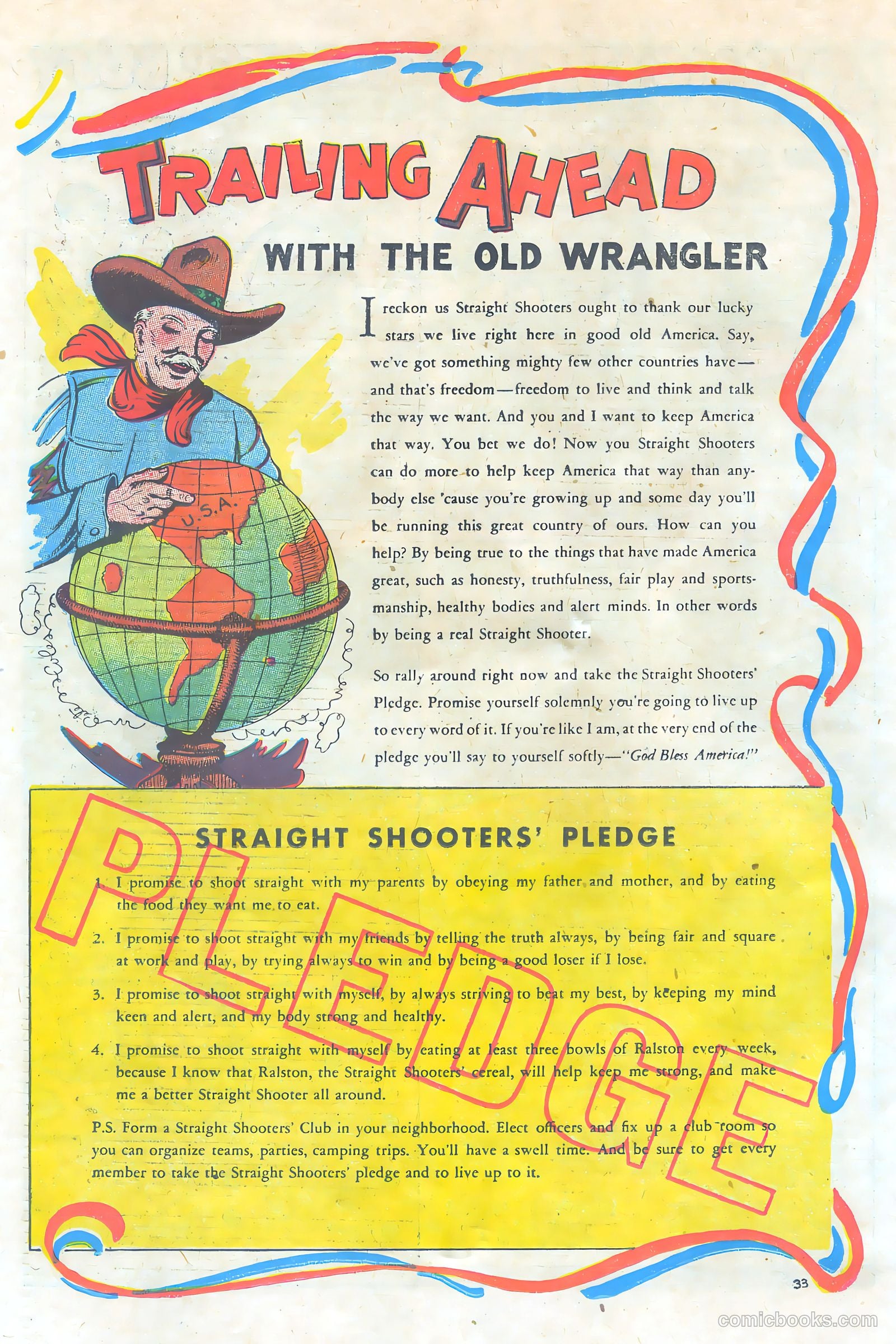 Tom Mix Comics #2 (1940) — page 33 of 35