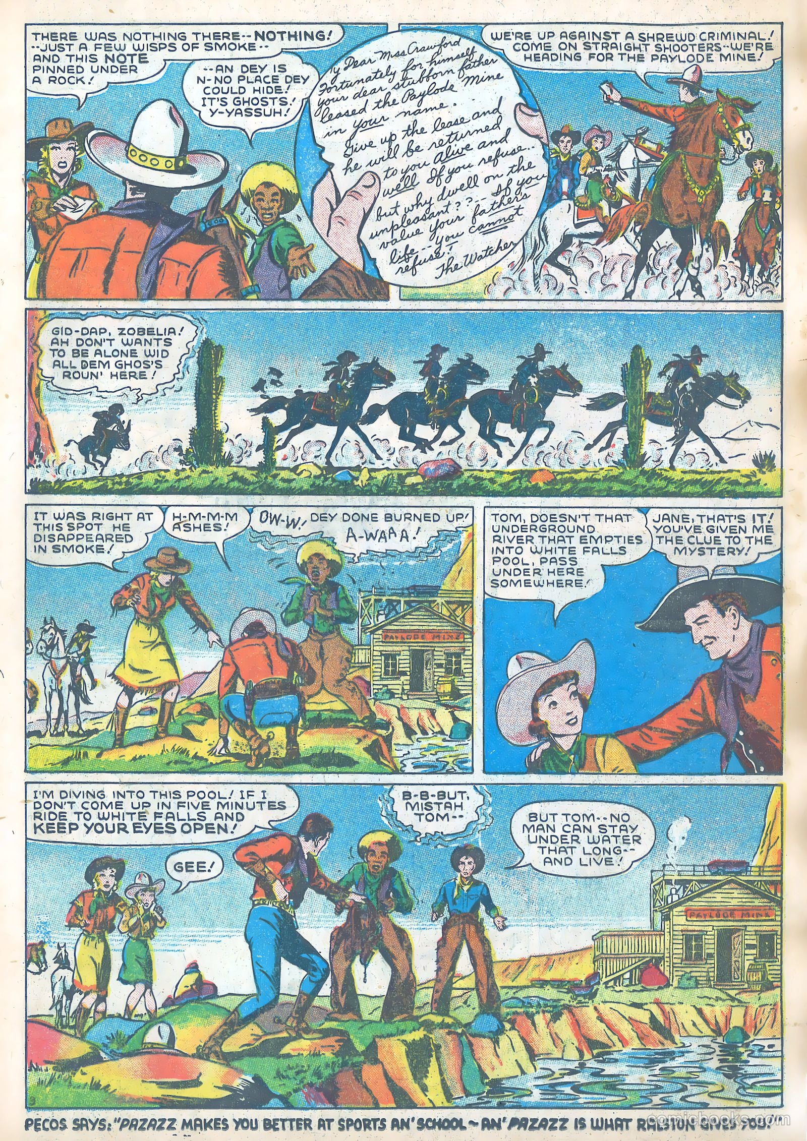 Tom Mix Comics #3 (1941) — page 4 of 33