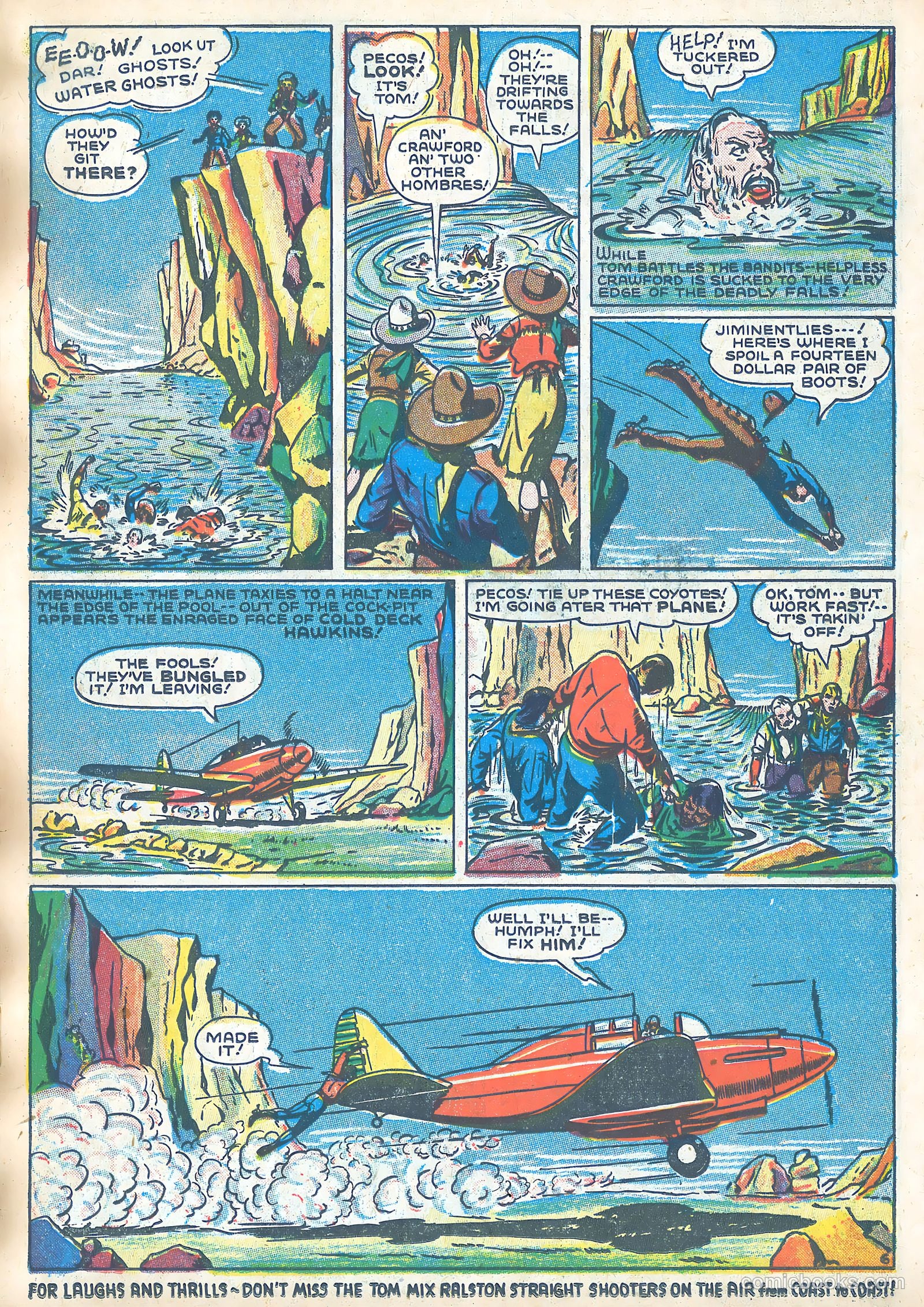Tom Mix Comics #3 (1941) — page 7 of 33