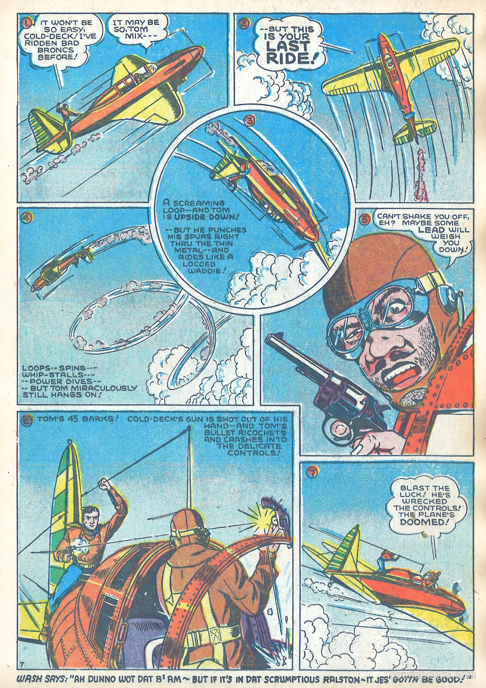 Tom Mix Comics #3 (1941) — page 8 of 33