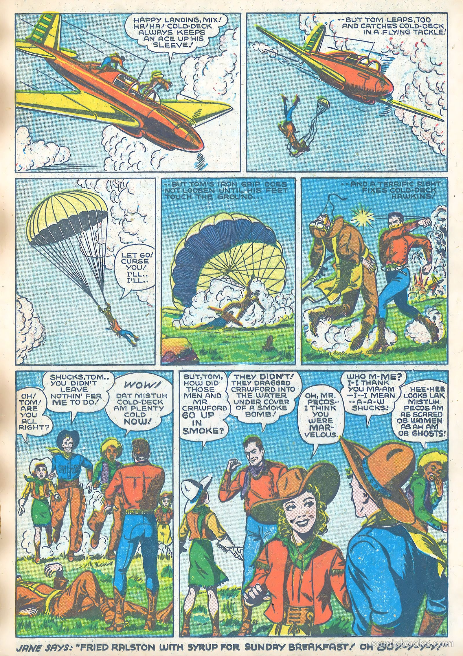 Tom Mix Comics #3 (1941) — page 9 of 33
