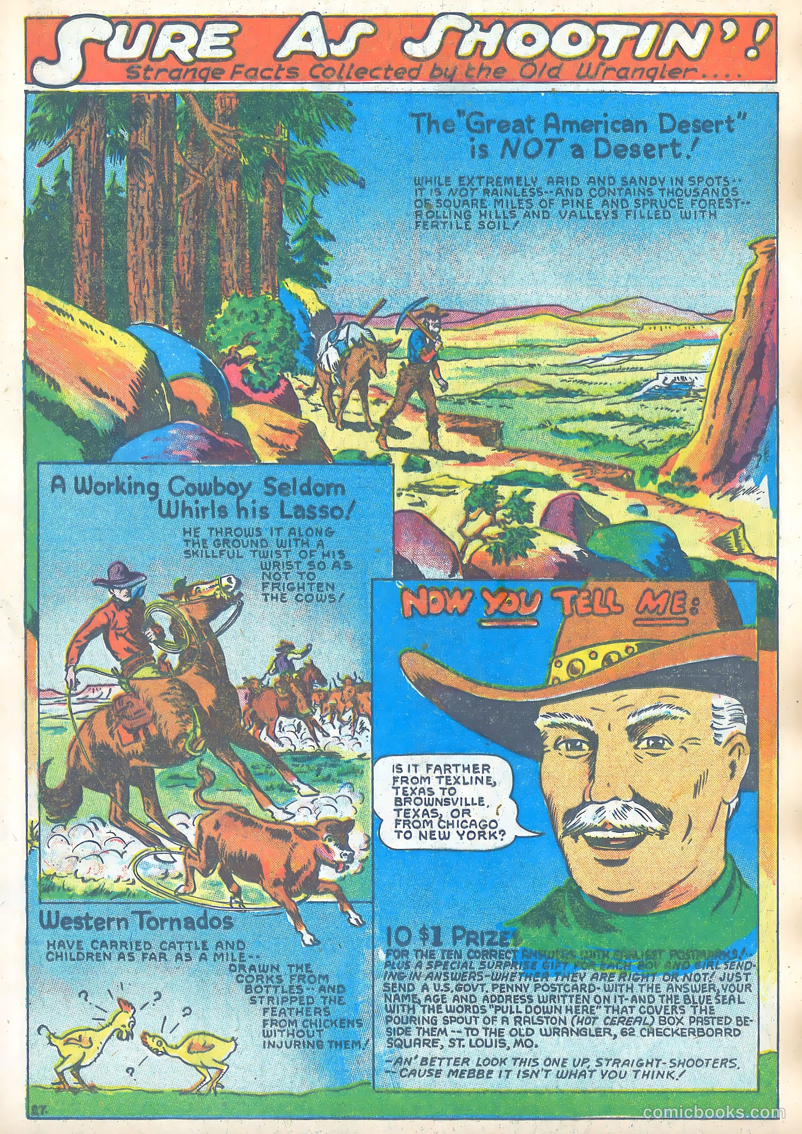 Tom Mix Comics #3 (1941) — page 25 of 33