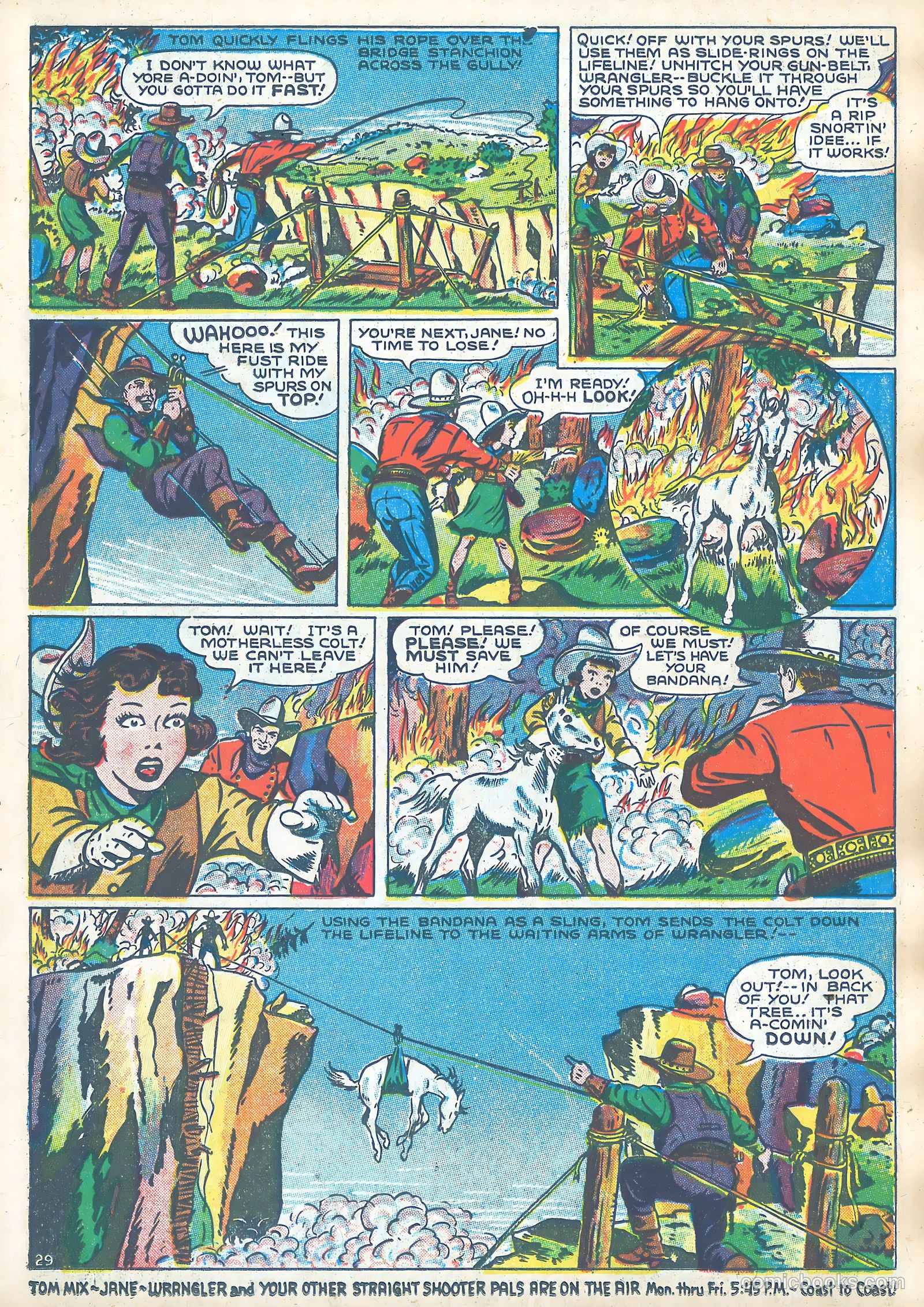 Tom Mix Comics #3 (1941) — page 27 of 33