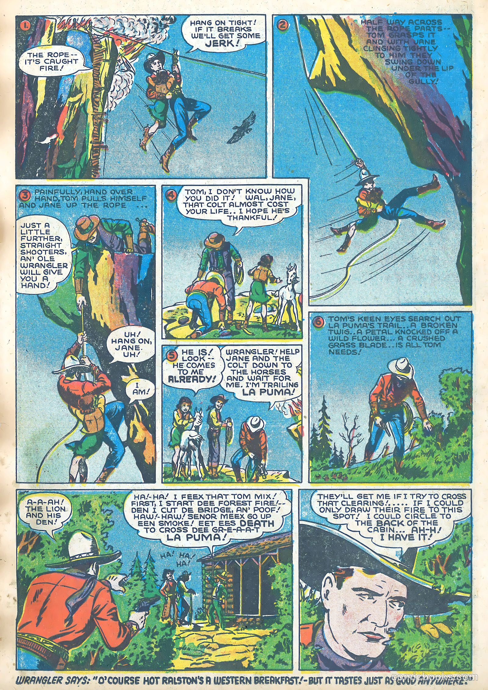 Tom Mix Comics #3 (1941) — page 28 of 33
