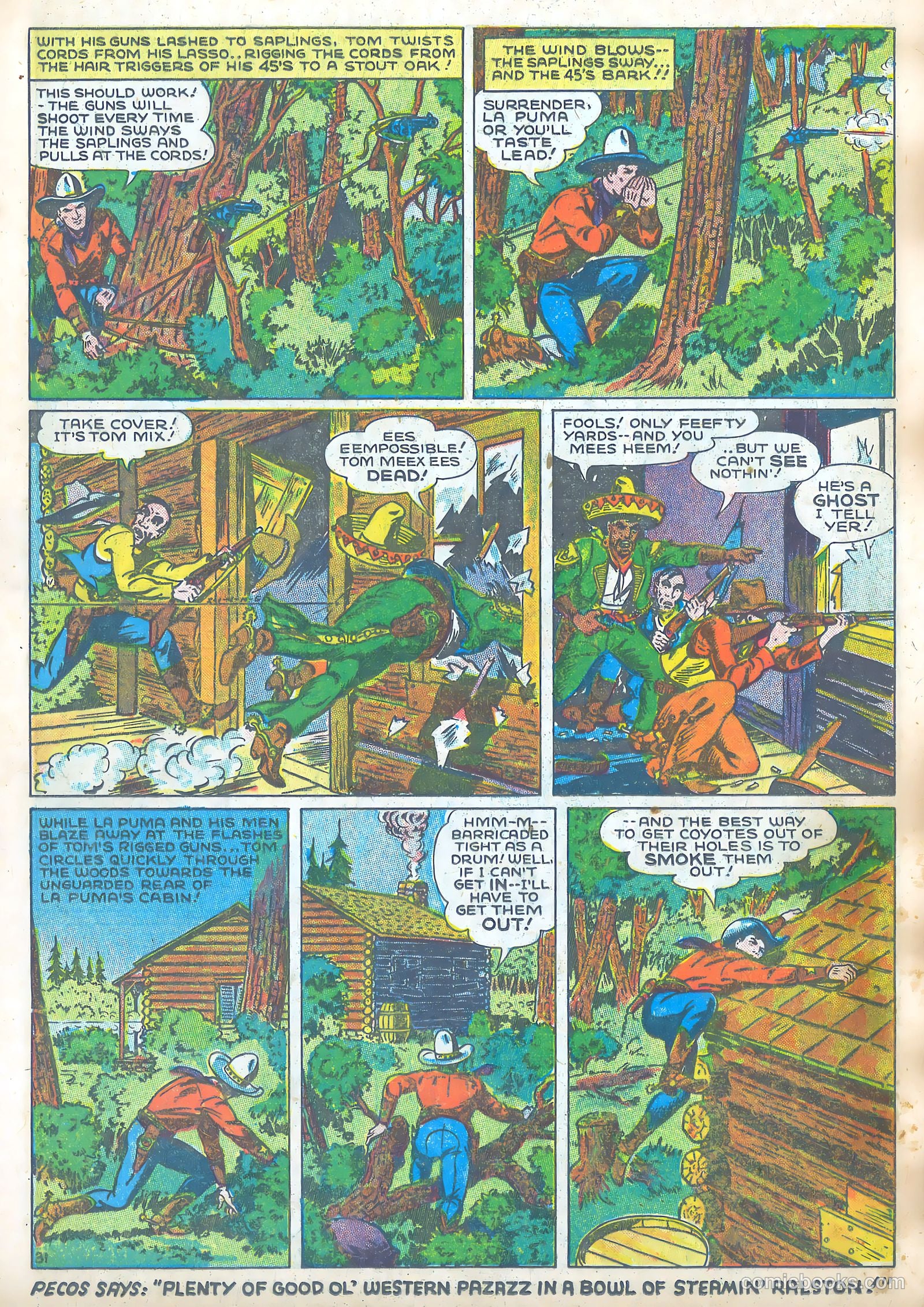 Tom Mix Comics #3 (1941) — page 29 of 33