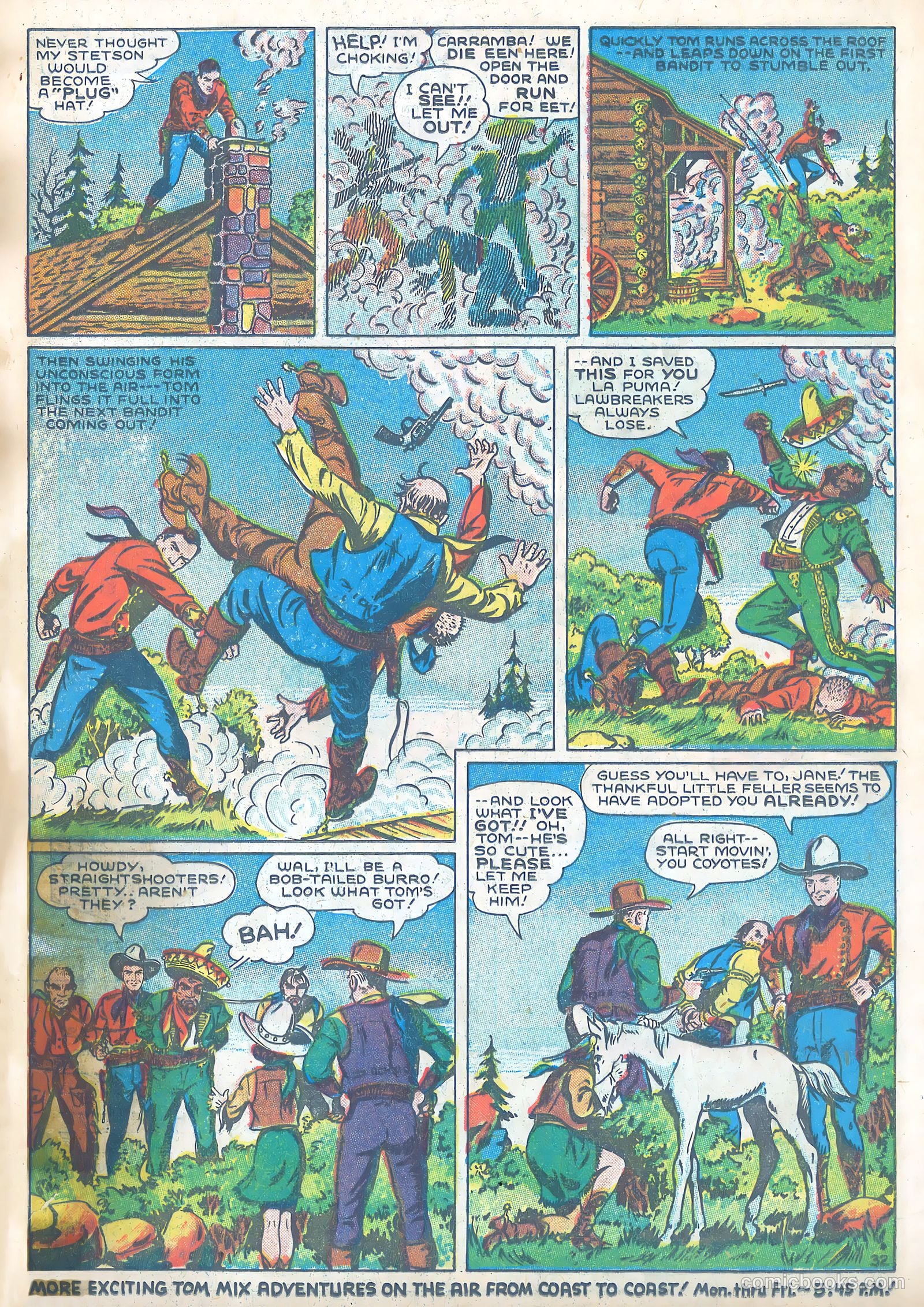 Tom Mix Comics #3 (1941) — page 30 of 33