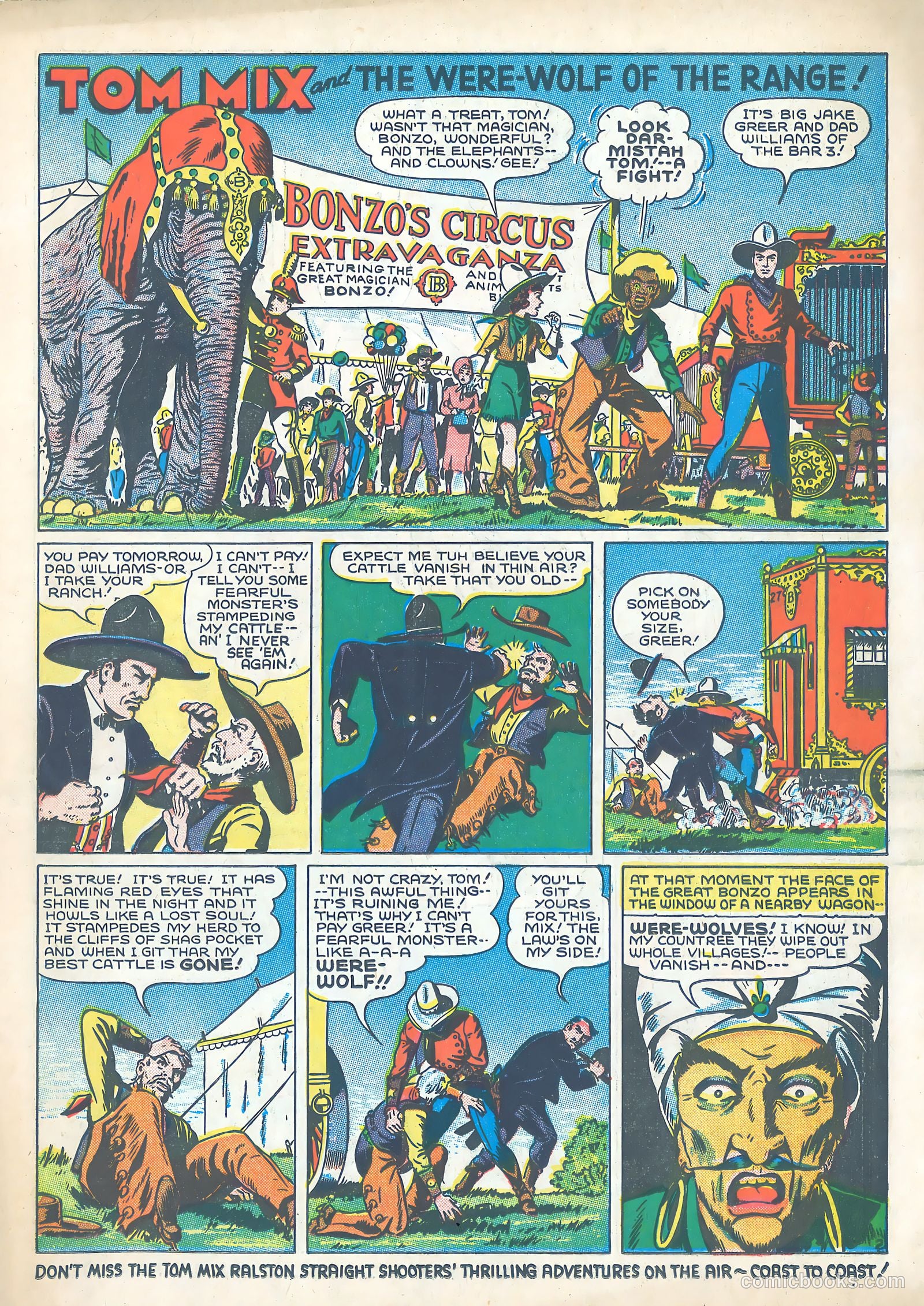 Tom Mix Comics #4 (1941) — page 3 of 34