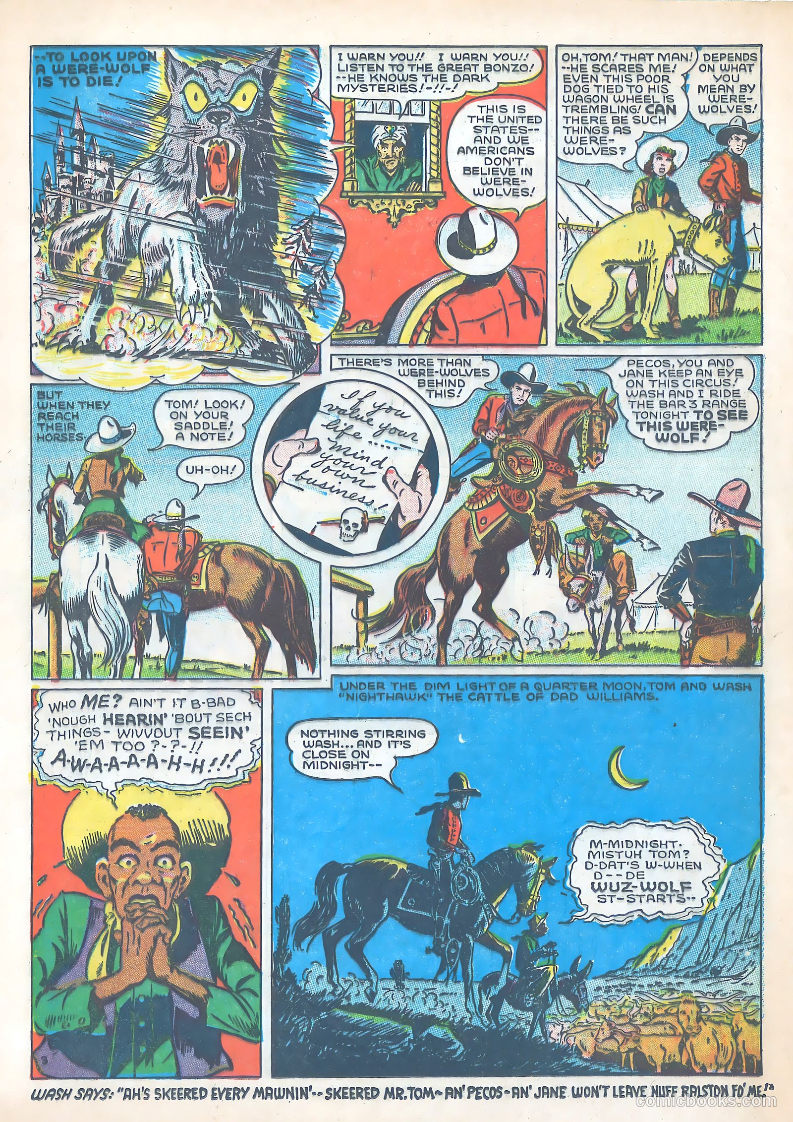 Tom Mix Comics #4 (1941) — page 4 of 34