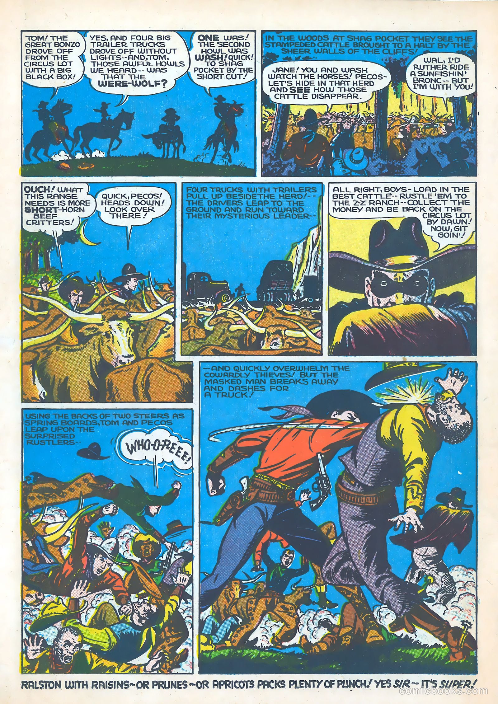 Tom Mix Comics #4 (1941) — page 6 of 34