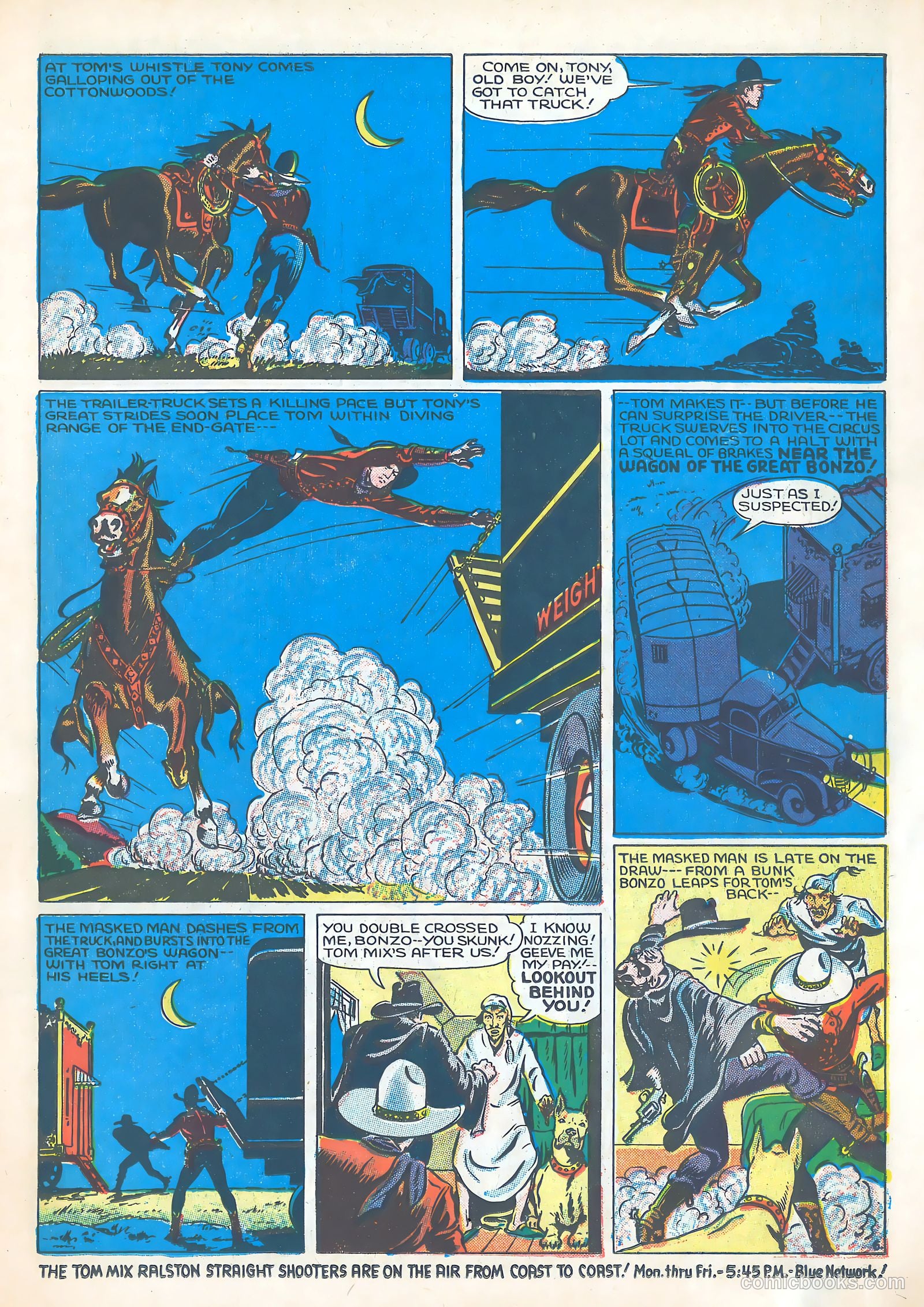Tom Mix Comics #4 (1941) — page 7 of 34