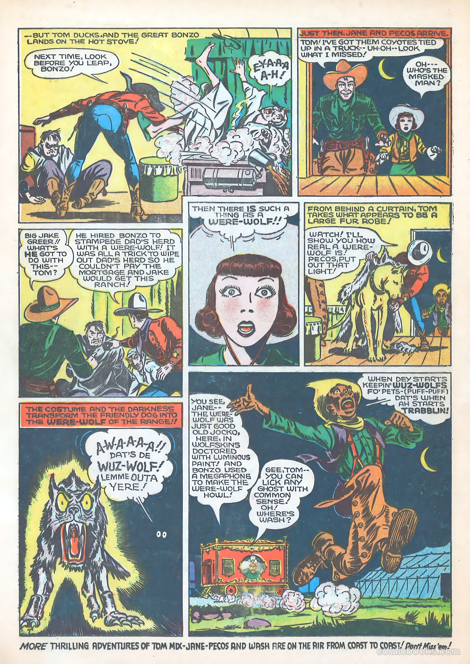 Tom Mix Comics #4 (1941) — page 8 of 34