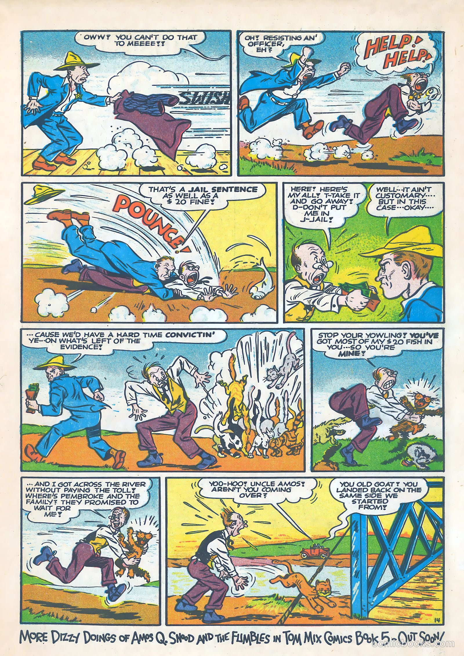 Tom Mix Comics #4 (1941) — page 15 of 34