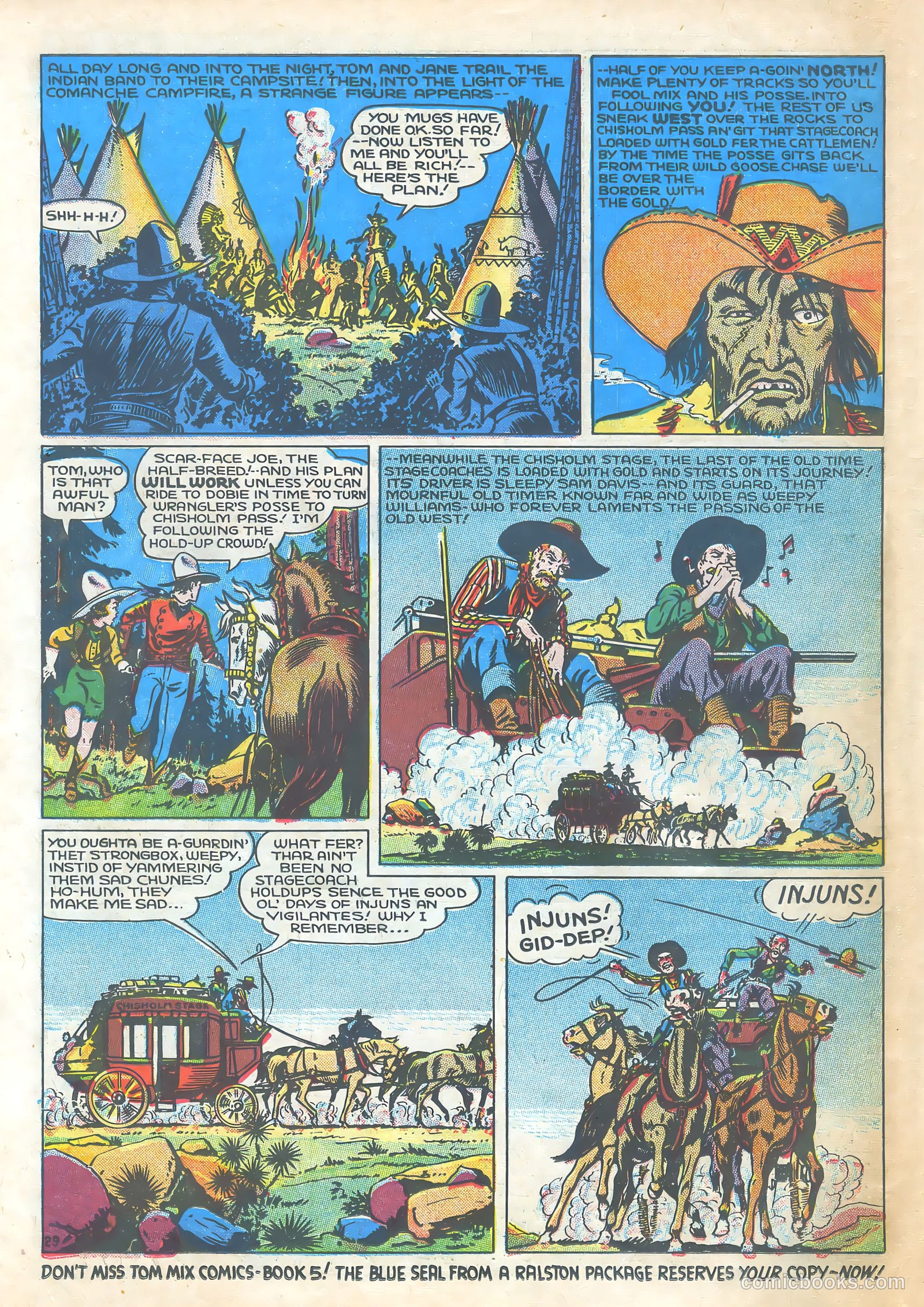 Tom Mix Comics #4 (1941) — page 28 of 34