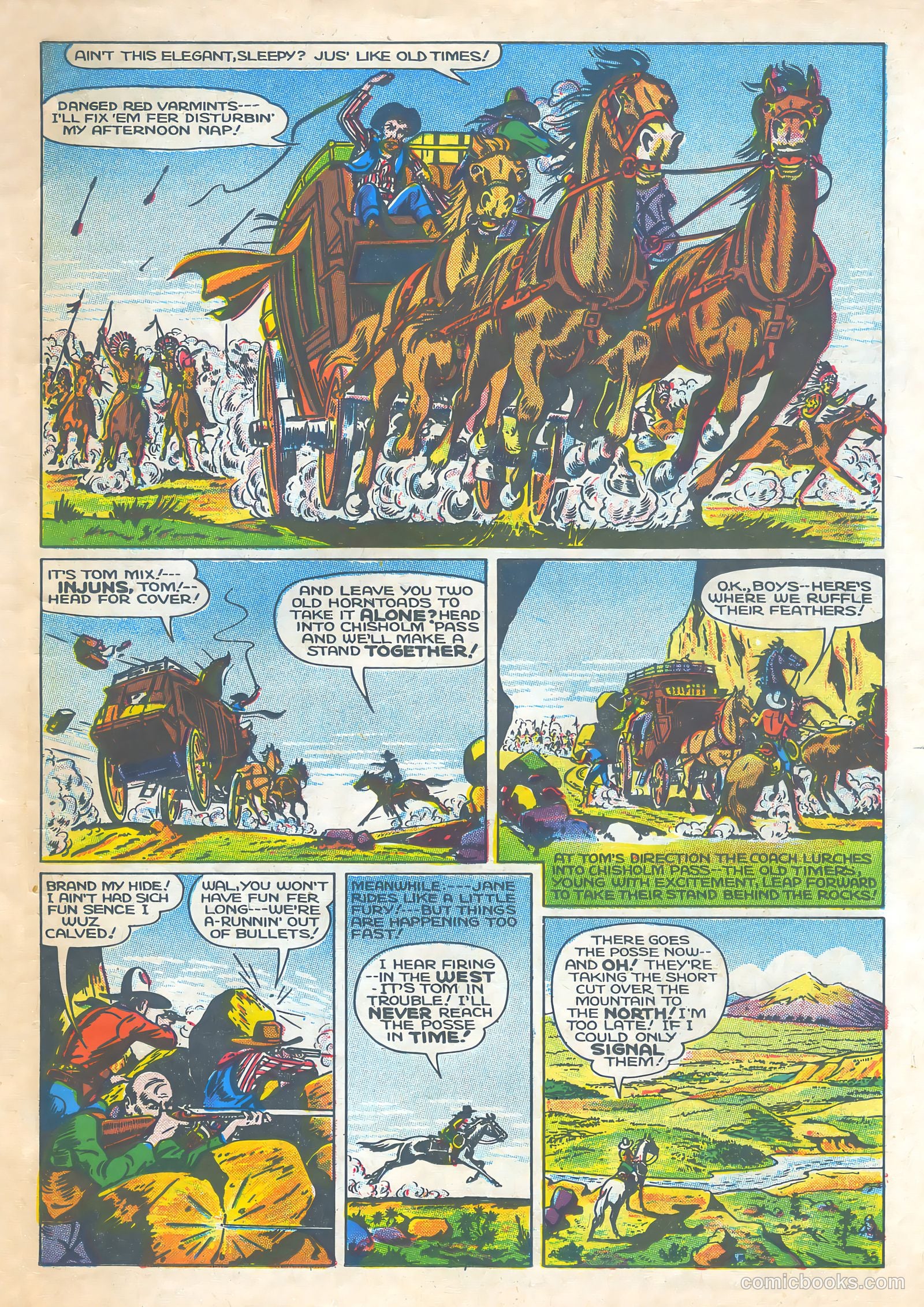Tom Mix Comics #4 (1941) — page 29 of 34
