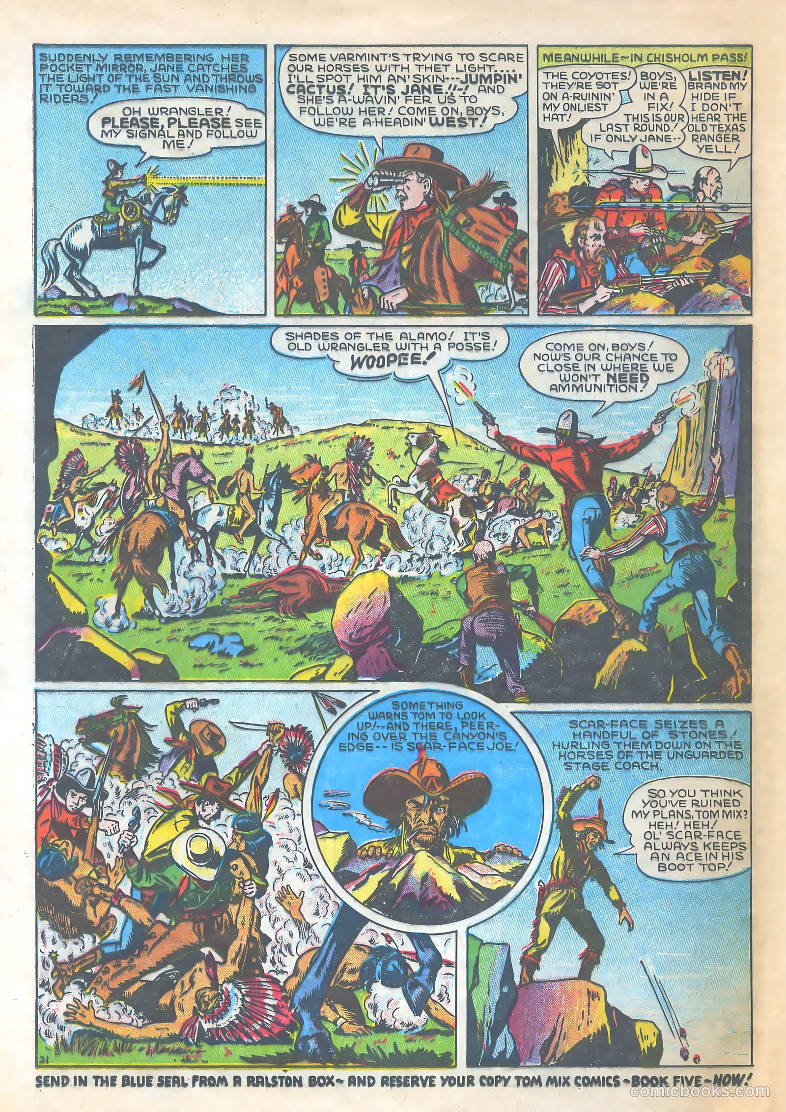 Tom Mix Comics #4 (1941) — page 30 of 34