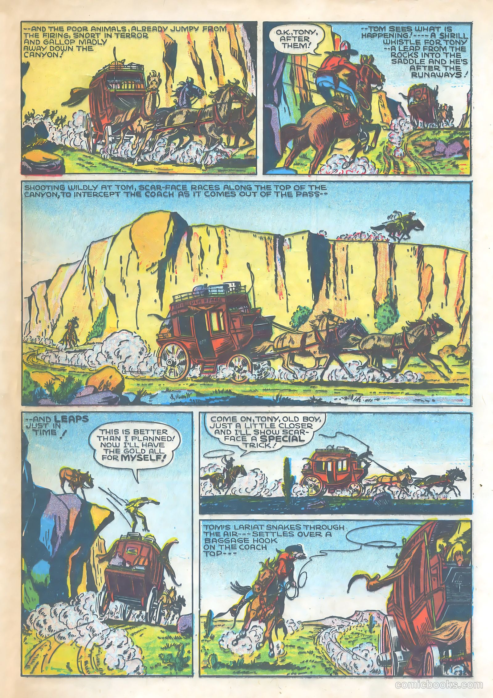 Tom Mix Comics #4 (1941) — page 31 of 34