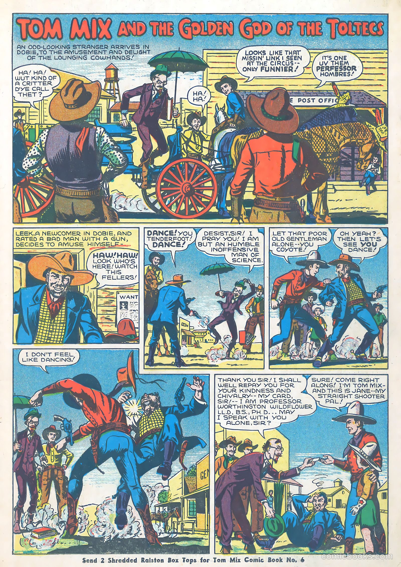 Tom Mix Comics #5 (1941) — page 3 of 33