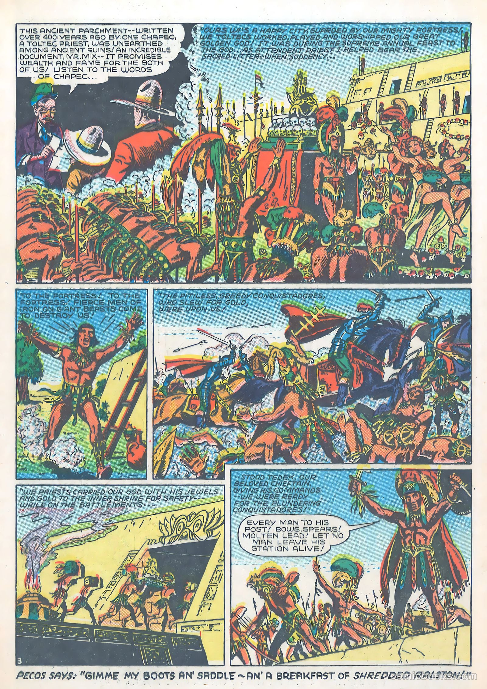 Tom Mix Comics #5 (1941) — page 4 of 33