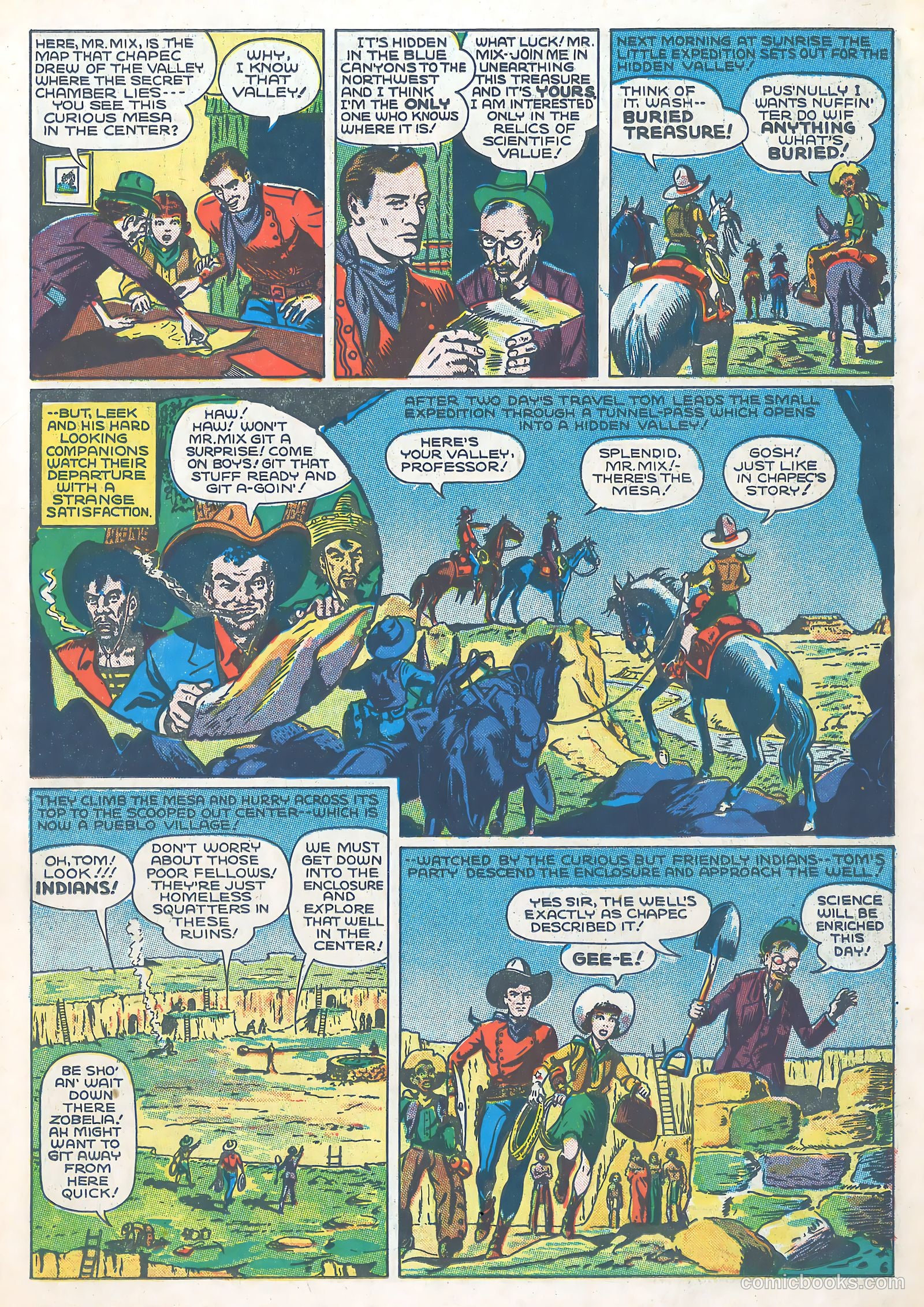 Tom Mix Comics #5 (1941) — page 7 of 33
