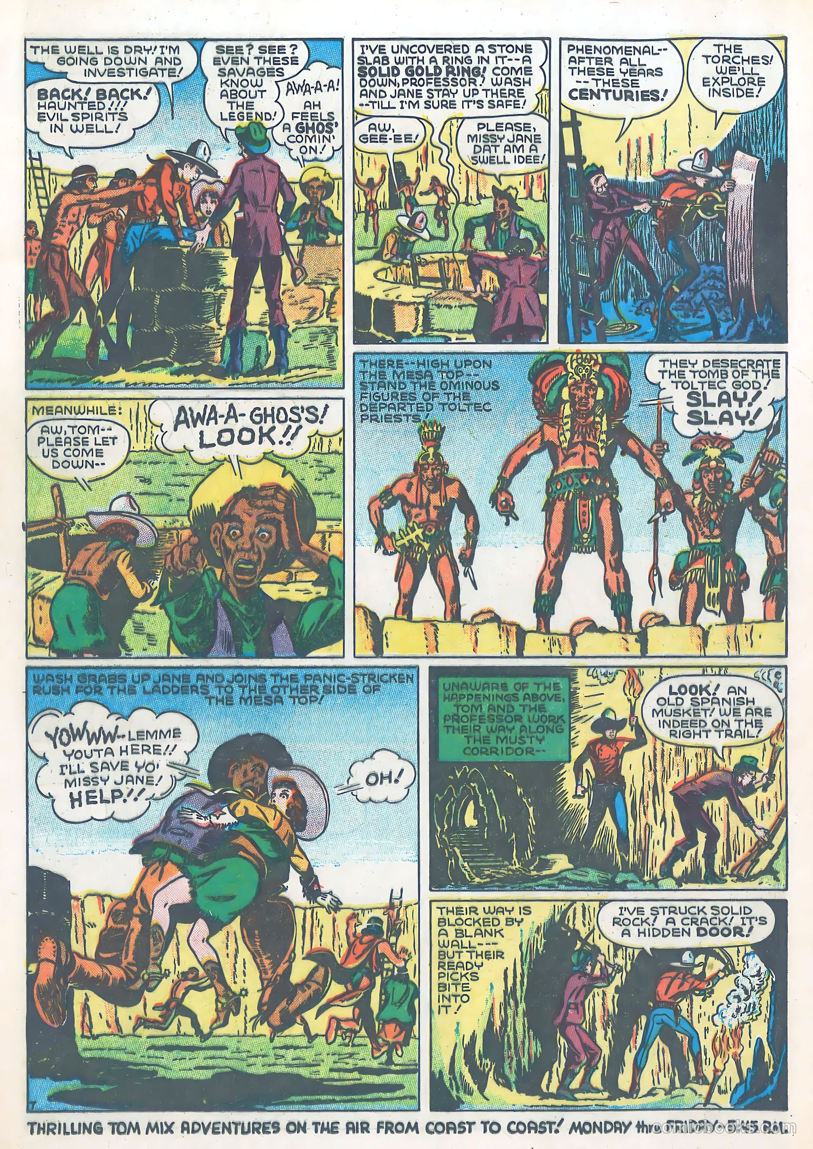 Tom Mix Comics #5 (1941) — page 8 of 33