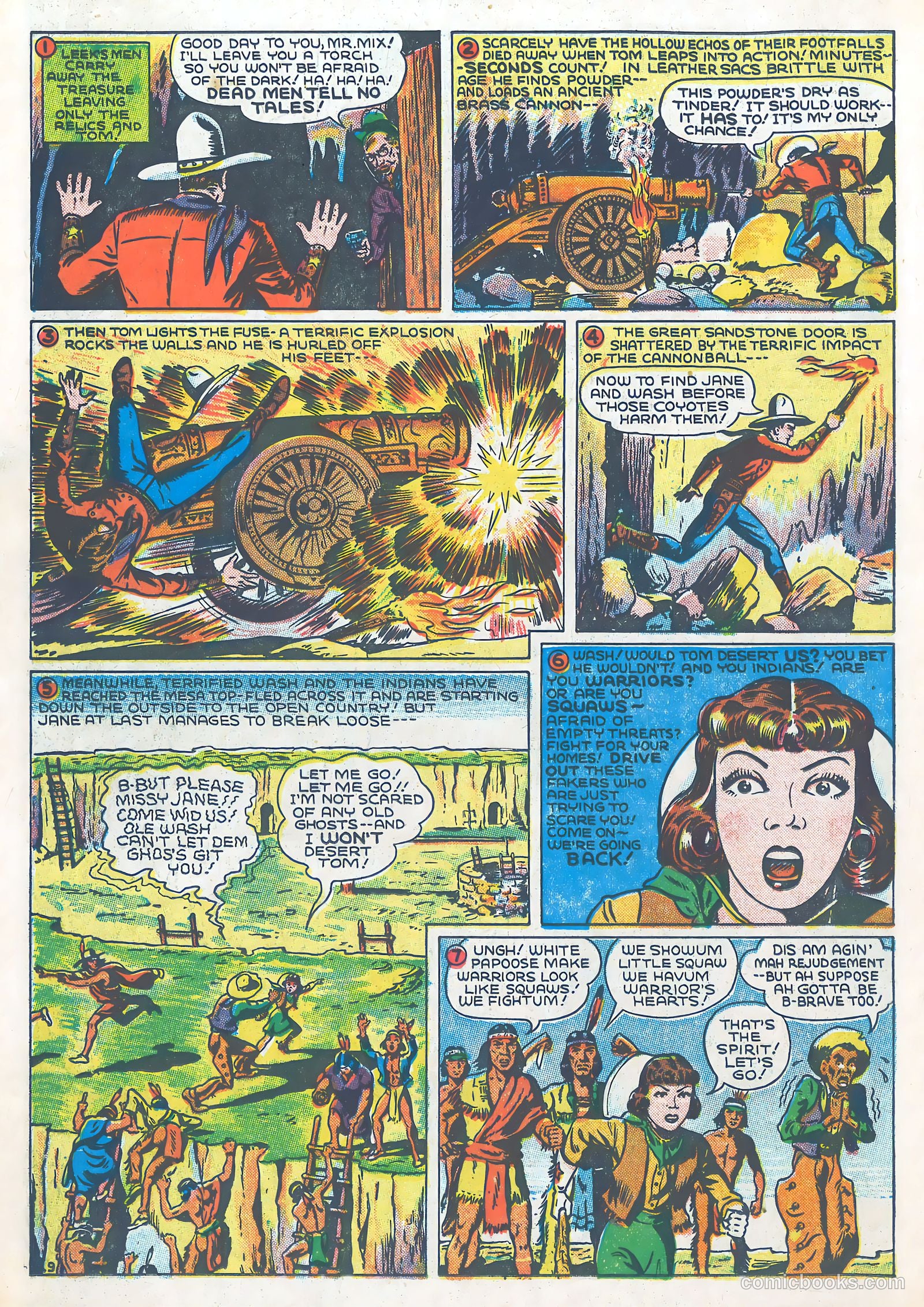 Tom Mix Comics #5 (1941) — page 10 of 33