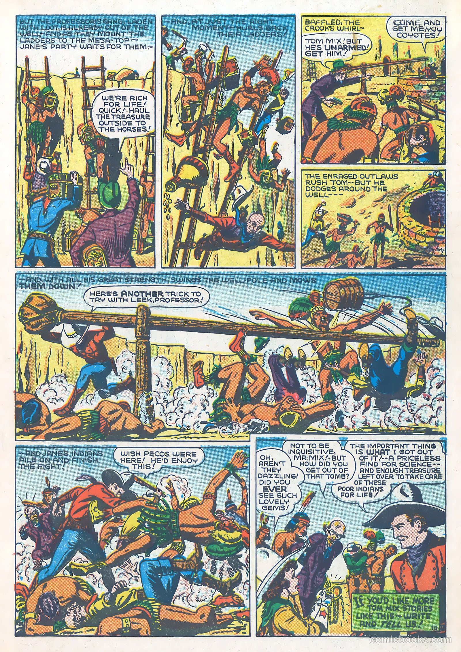 Tom Mix Comics #5 (1941) — page 11 of 33