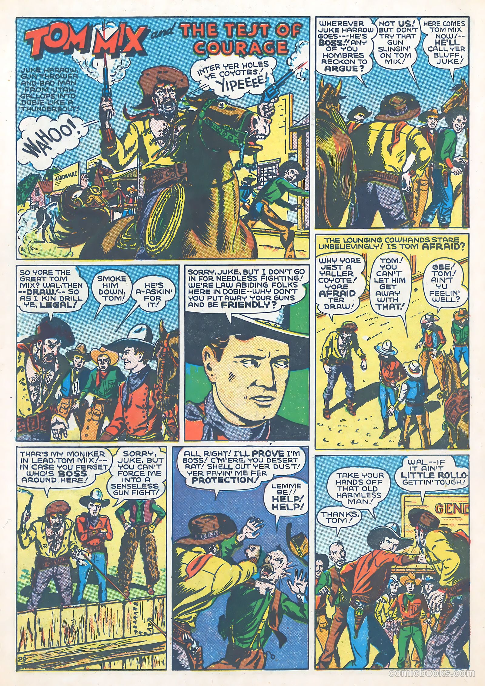 Tom Mix Comics #5 (1941) — page 27 of 33