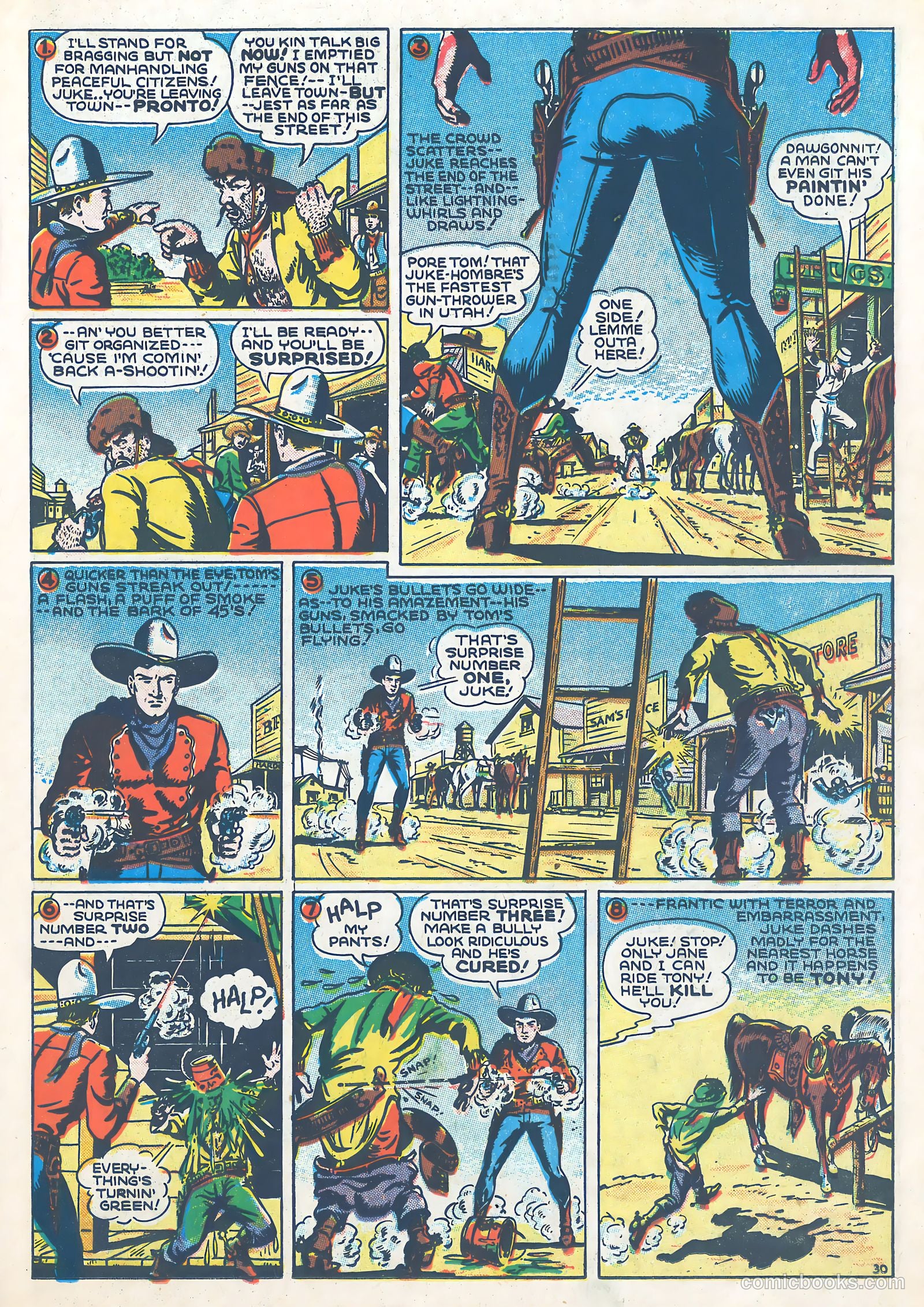 Tom Mix Comics #5 (1941) — page 28 of 33