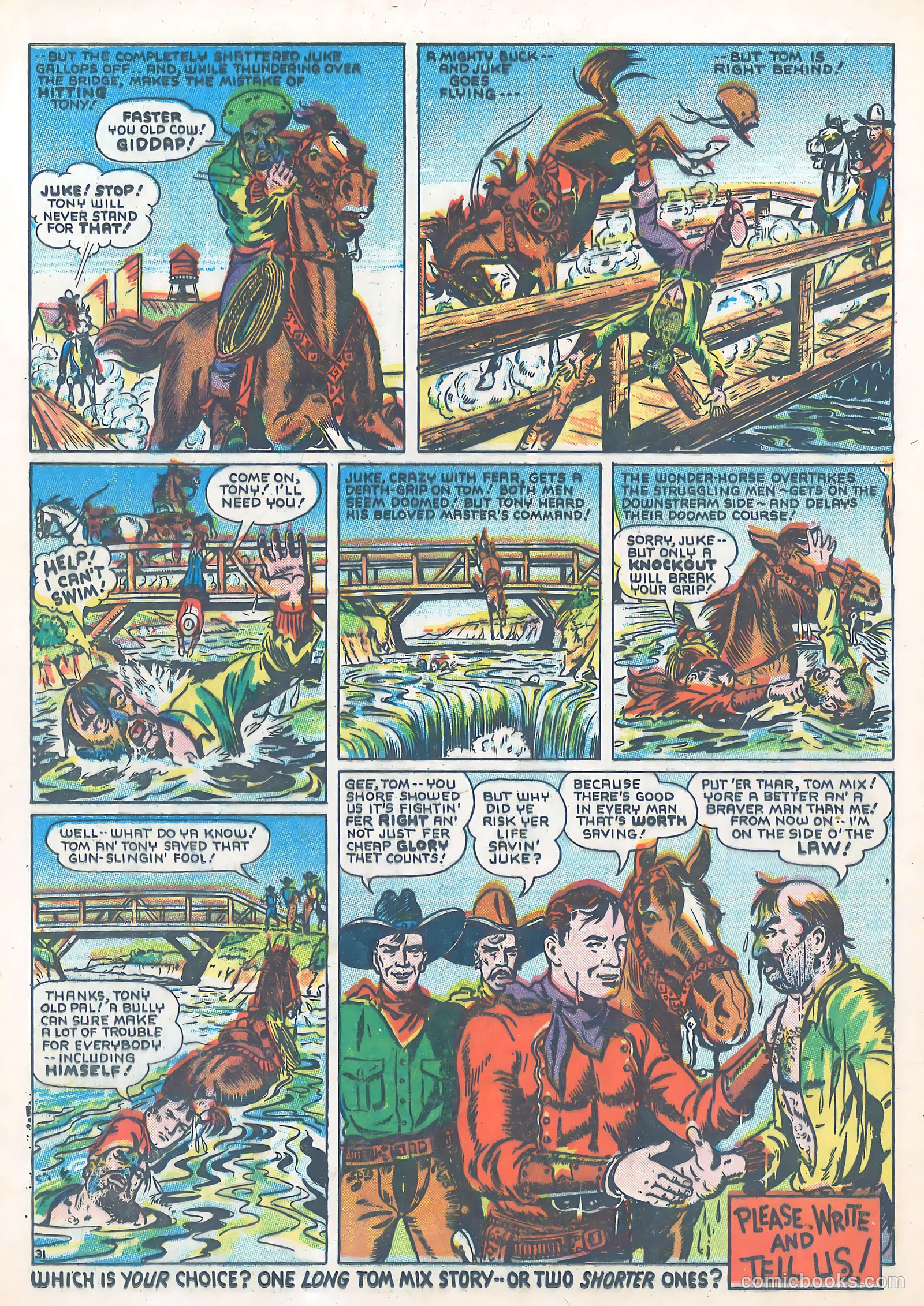 Tom Mix Comics #5 (1941) — page 29 of 33