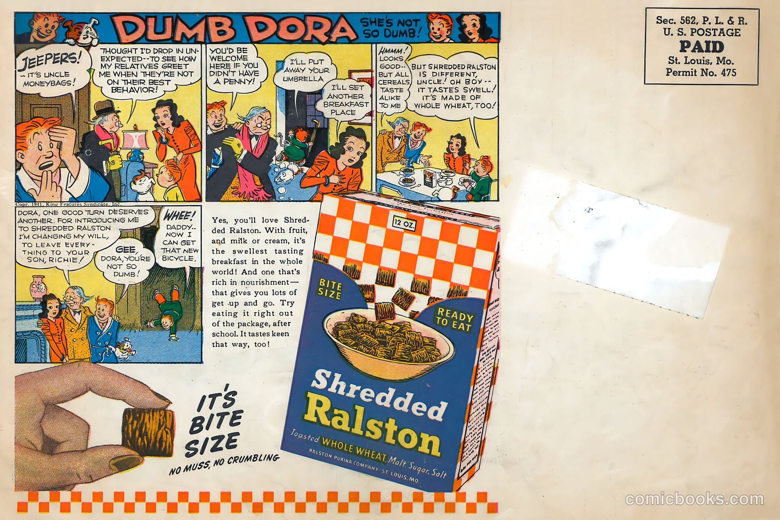 Tom Mix Comics #5 (1941) — page 33 of 33