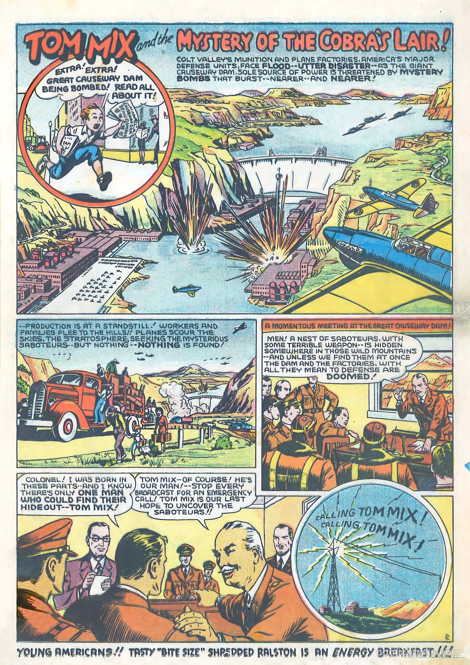 Tom Mix Comics #6 (1941) — page 3 of 33