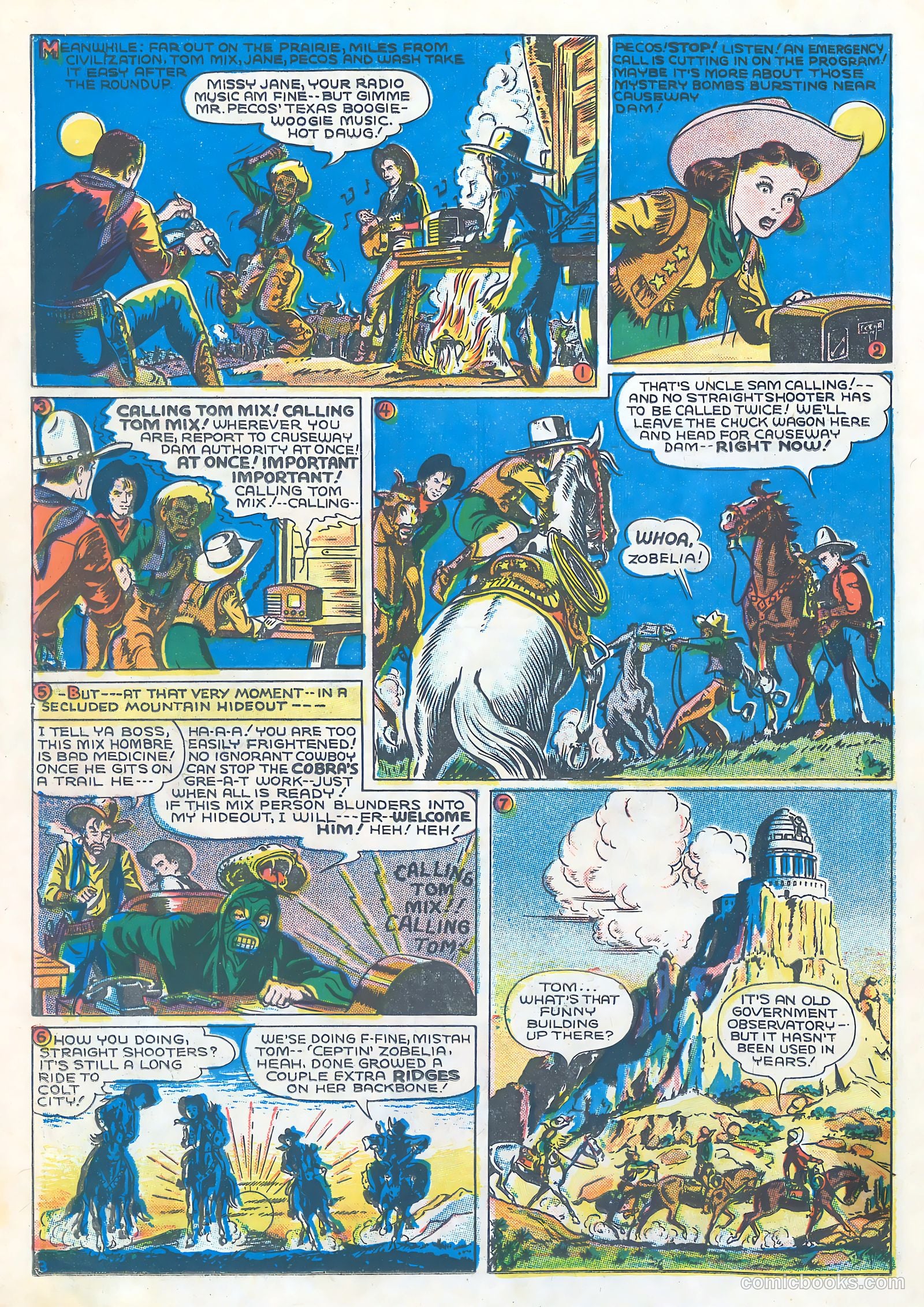 Tom Mix Comics #6 (1941) — page 4 of 33