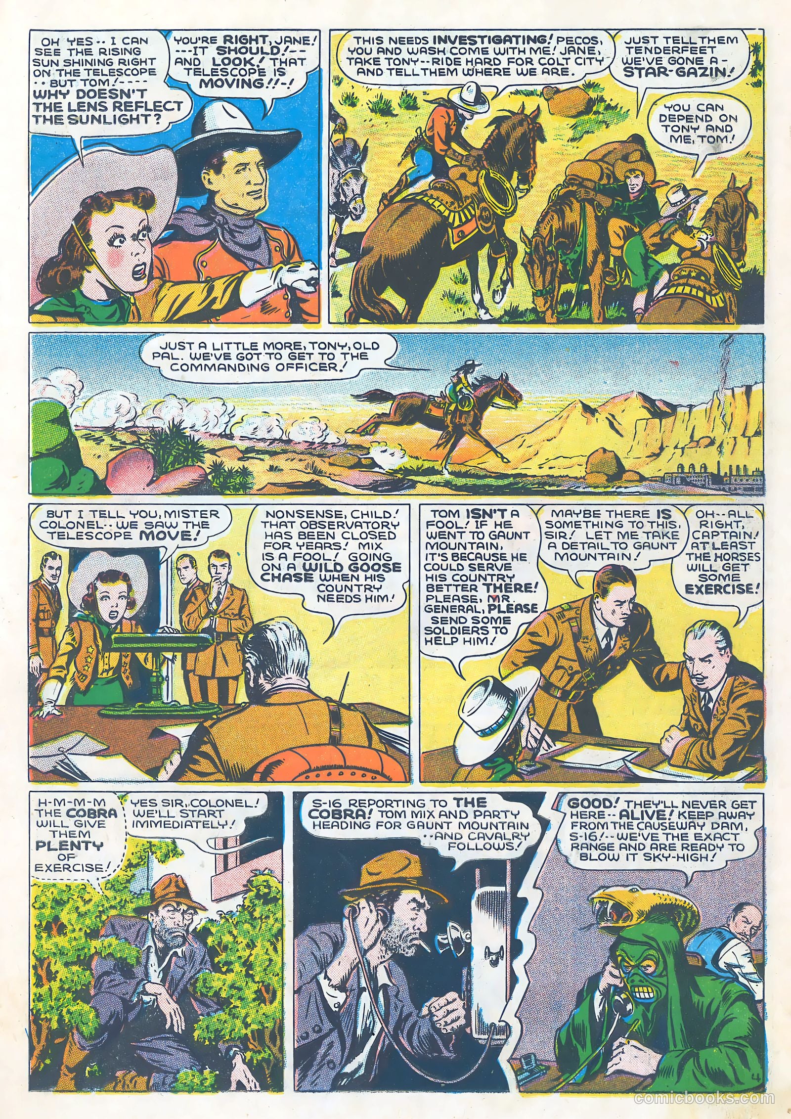 Tom Mix Comics #6 (1941) — page 5 of 33