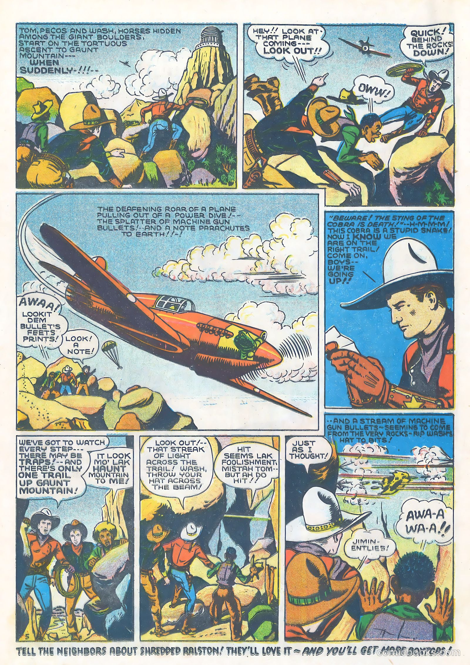 Tom Mix Comics #6 (1941) — page 6 of 33