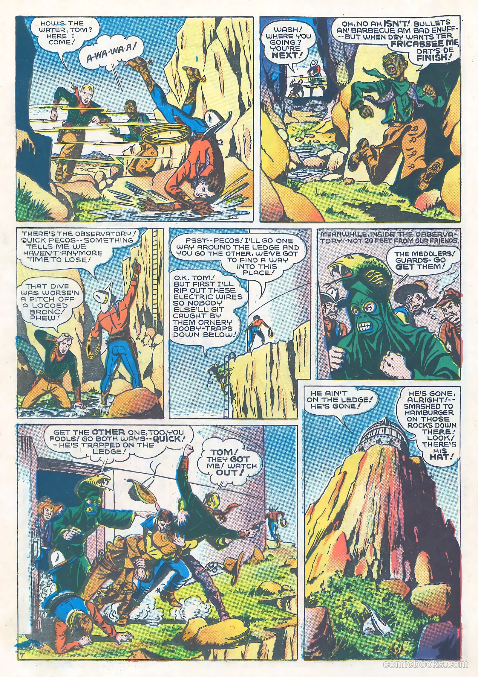Tom Mix Comics #6 (1941) — page 8 of 33