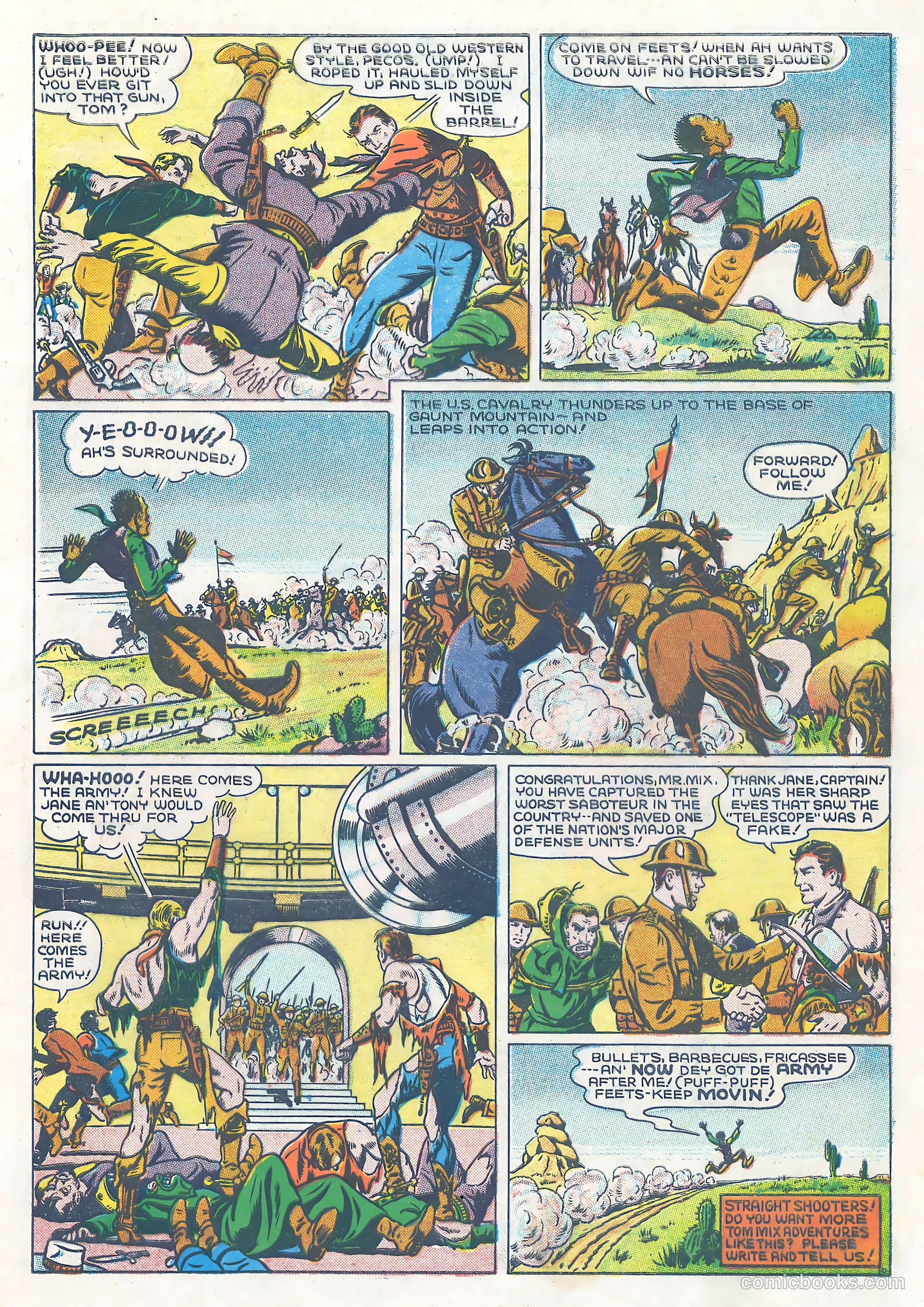 Tom Mix Comics #6 (1941) — page 11 of 33