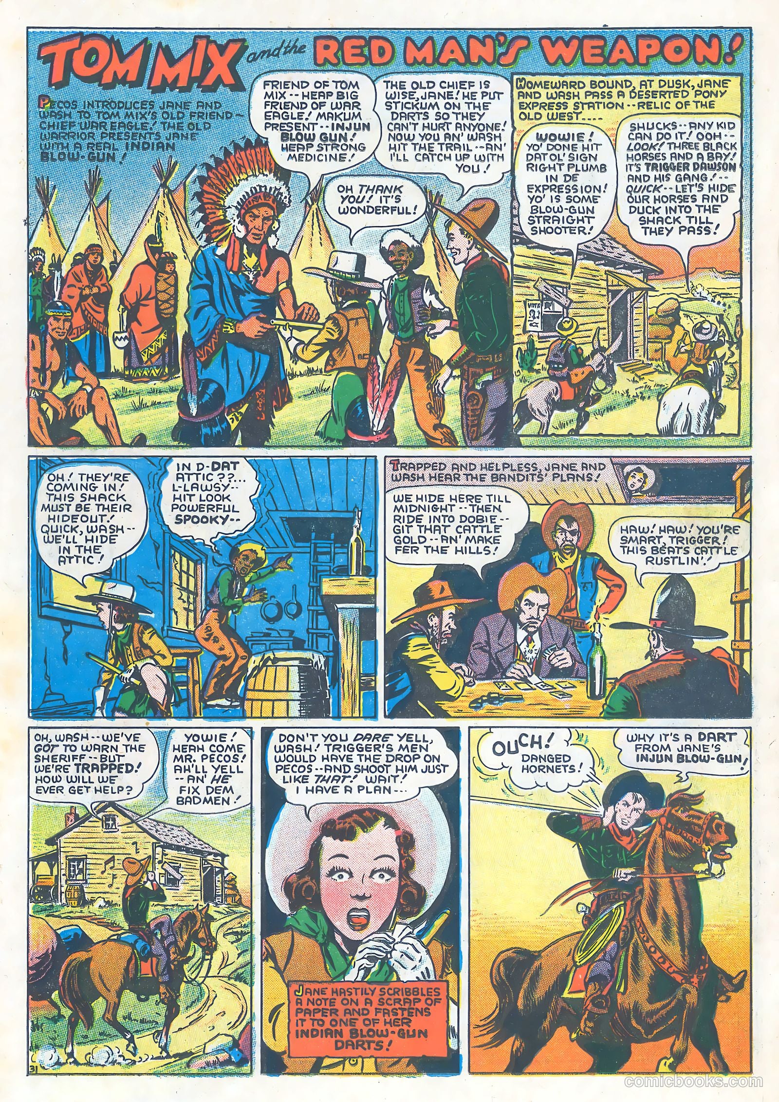 Tom Mix Comics #6 (1941) — page 29 of 33