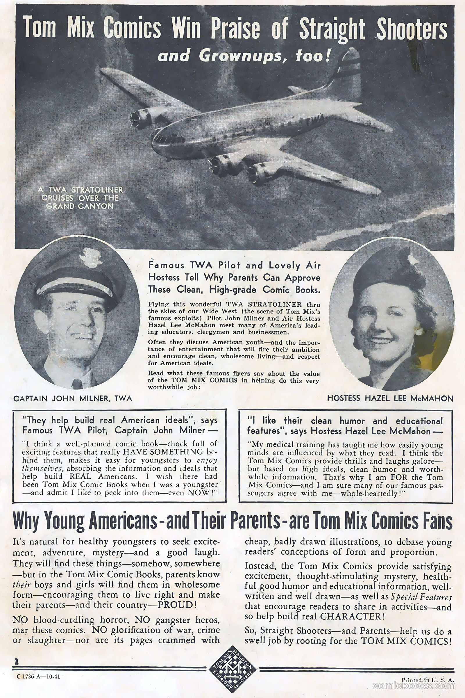 Tom Mix Comics #7 (1941) — page 2 of 35