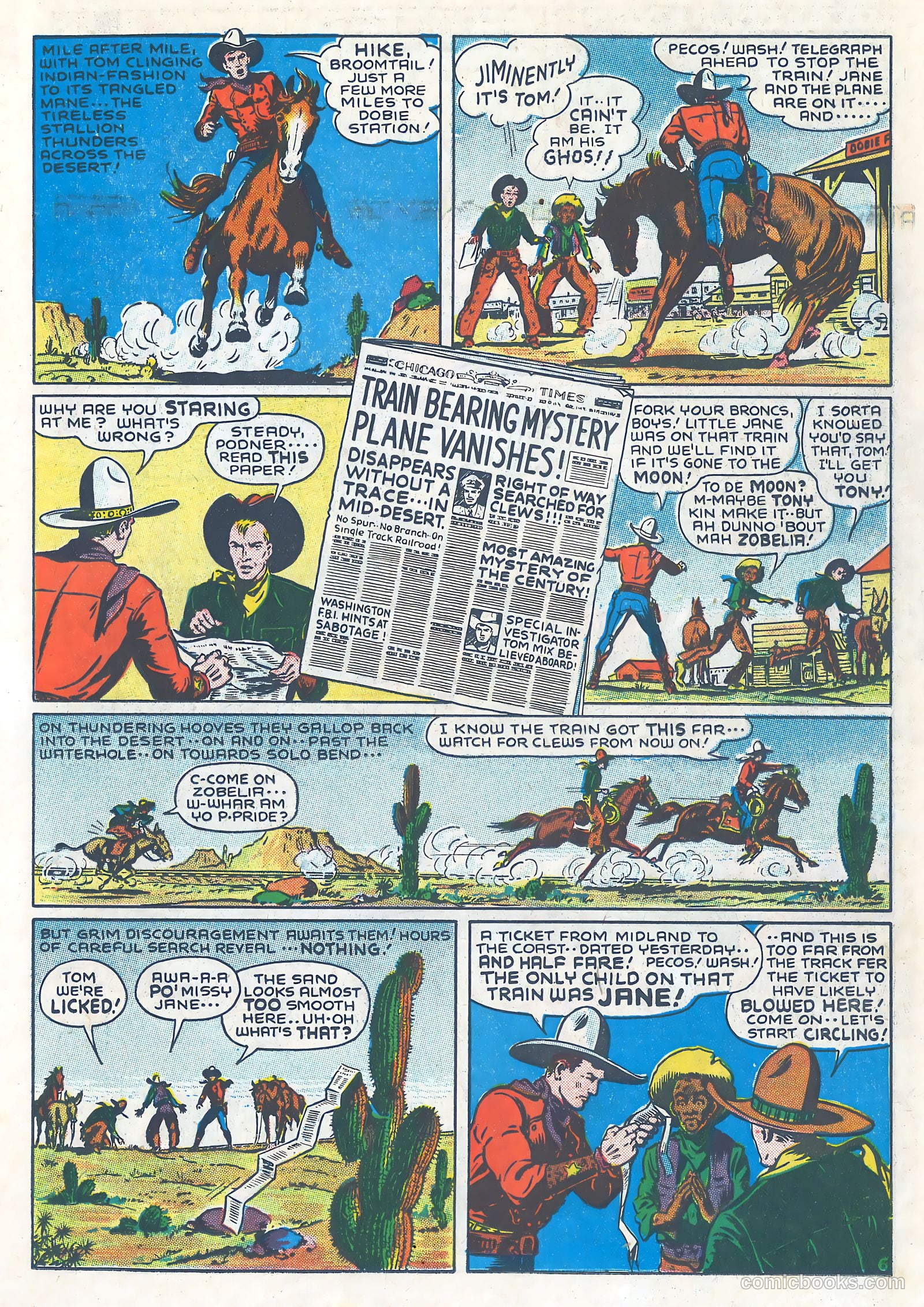 Tom Mix Comics #7 (1941) — page 7 of 35