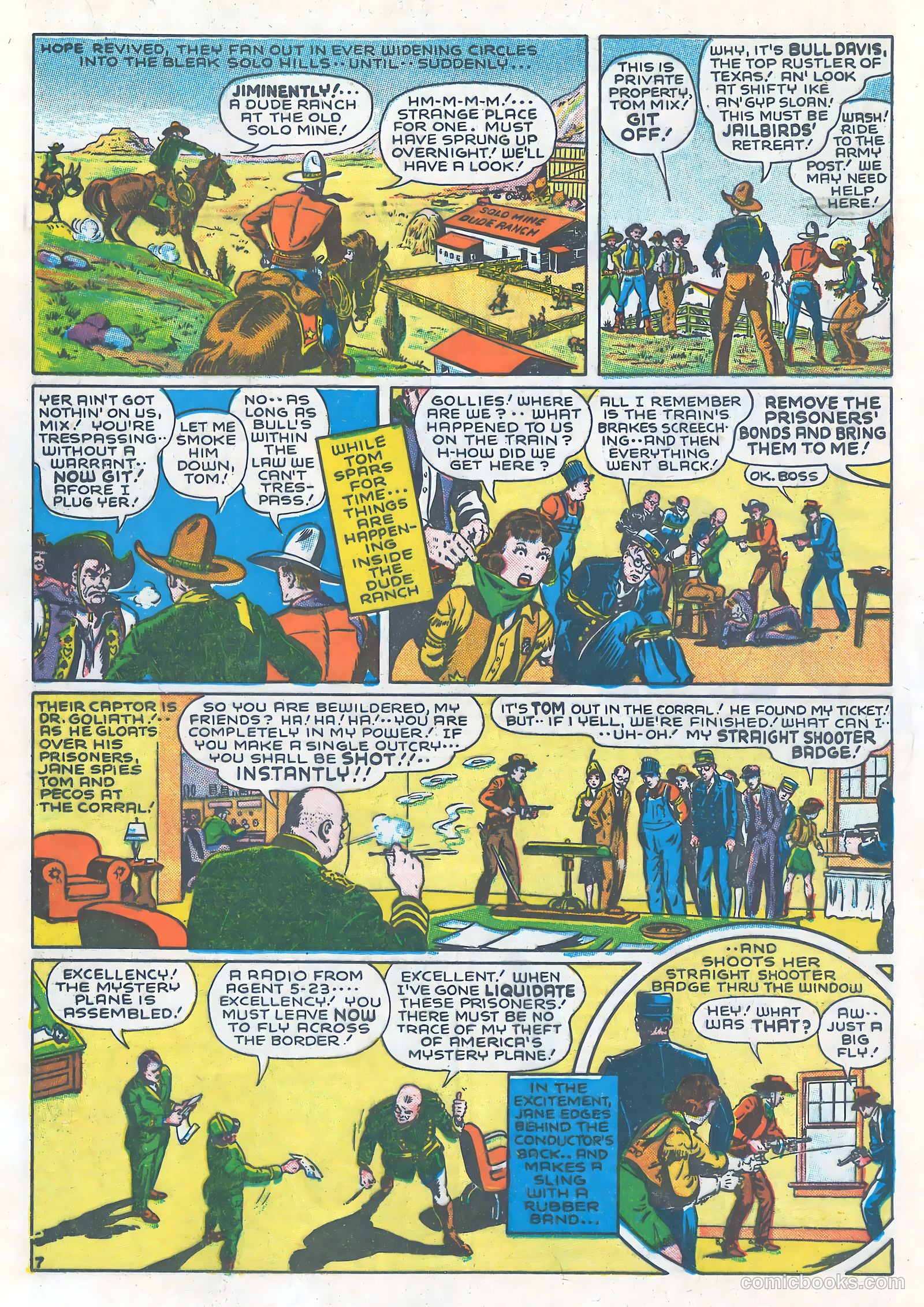 Tom Mix Comics #7 (1941) — page 8 of 35